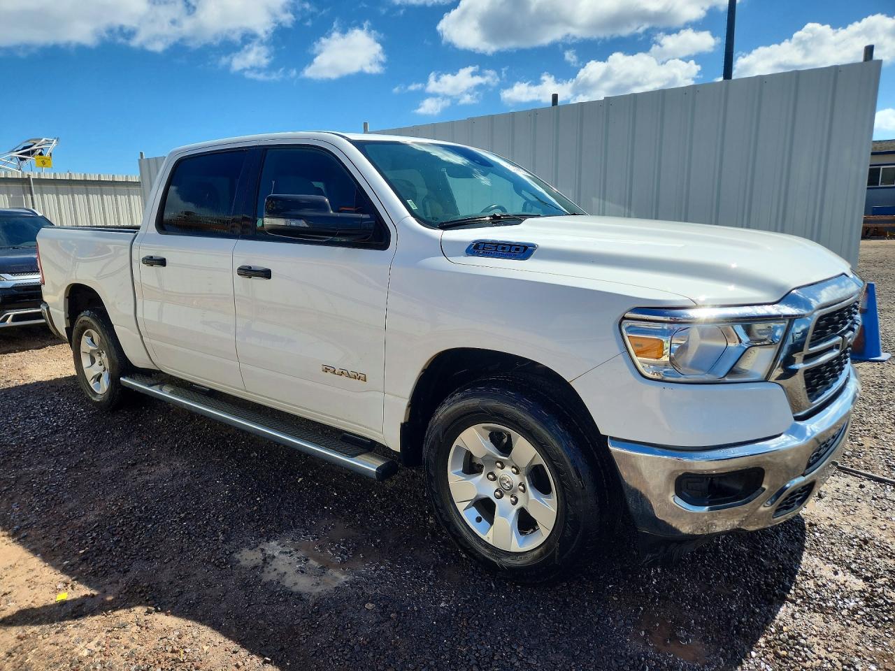 2023 Ram 1500 Big Horn/lone Star White vin: 1C6RREFT6PN559584