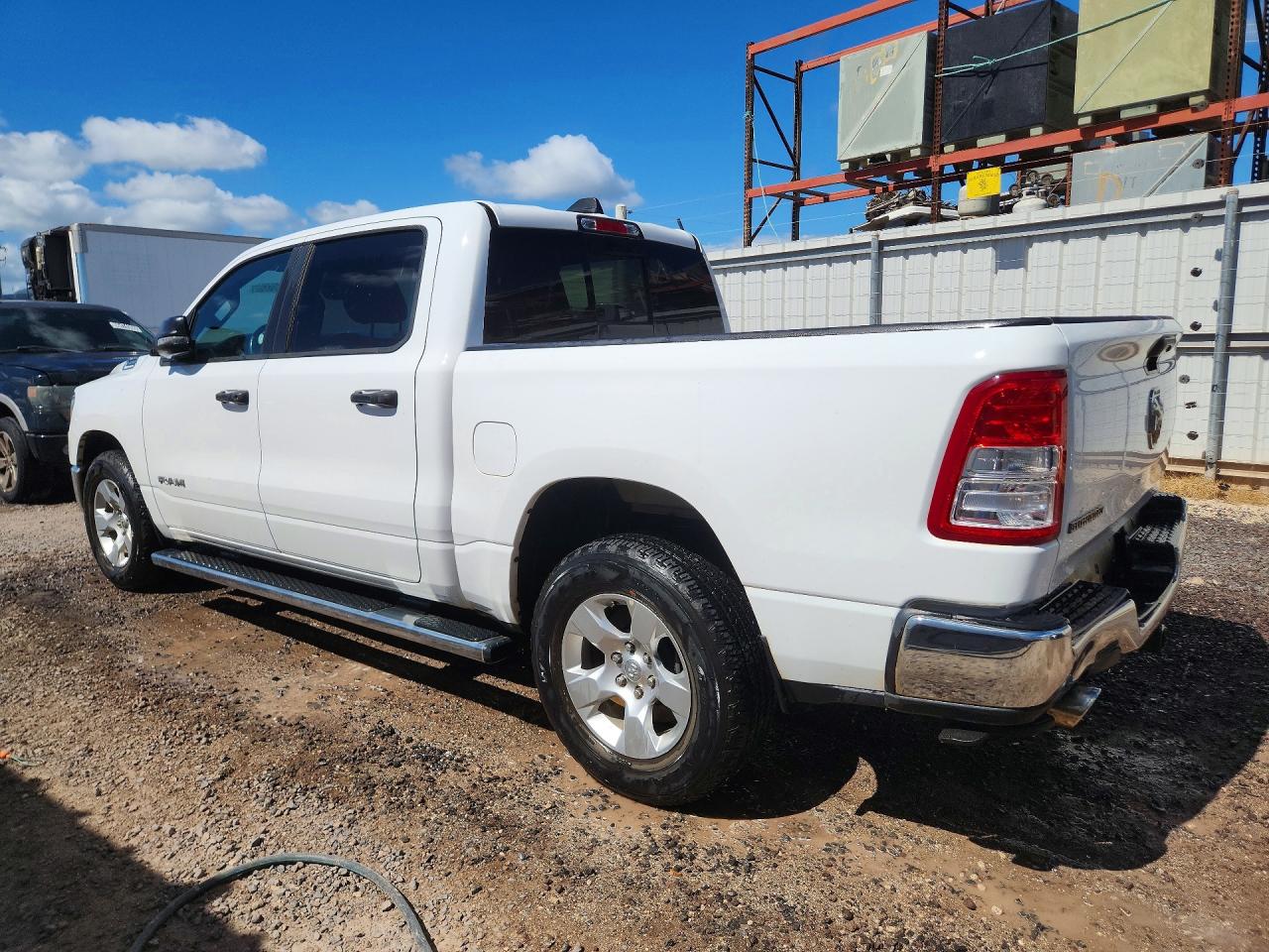 2023 Ram 1500 Big Horn/lone Star White vin: 1C6RREFT6PN559584
