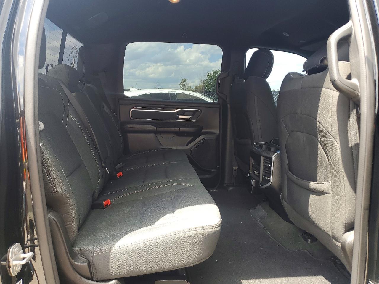 2020 Ram 1500 Big Horn Black vin: 1C6RREFT7LN306395