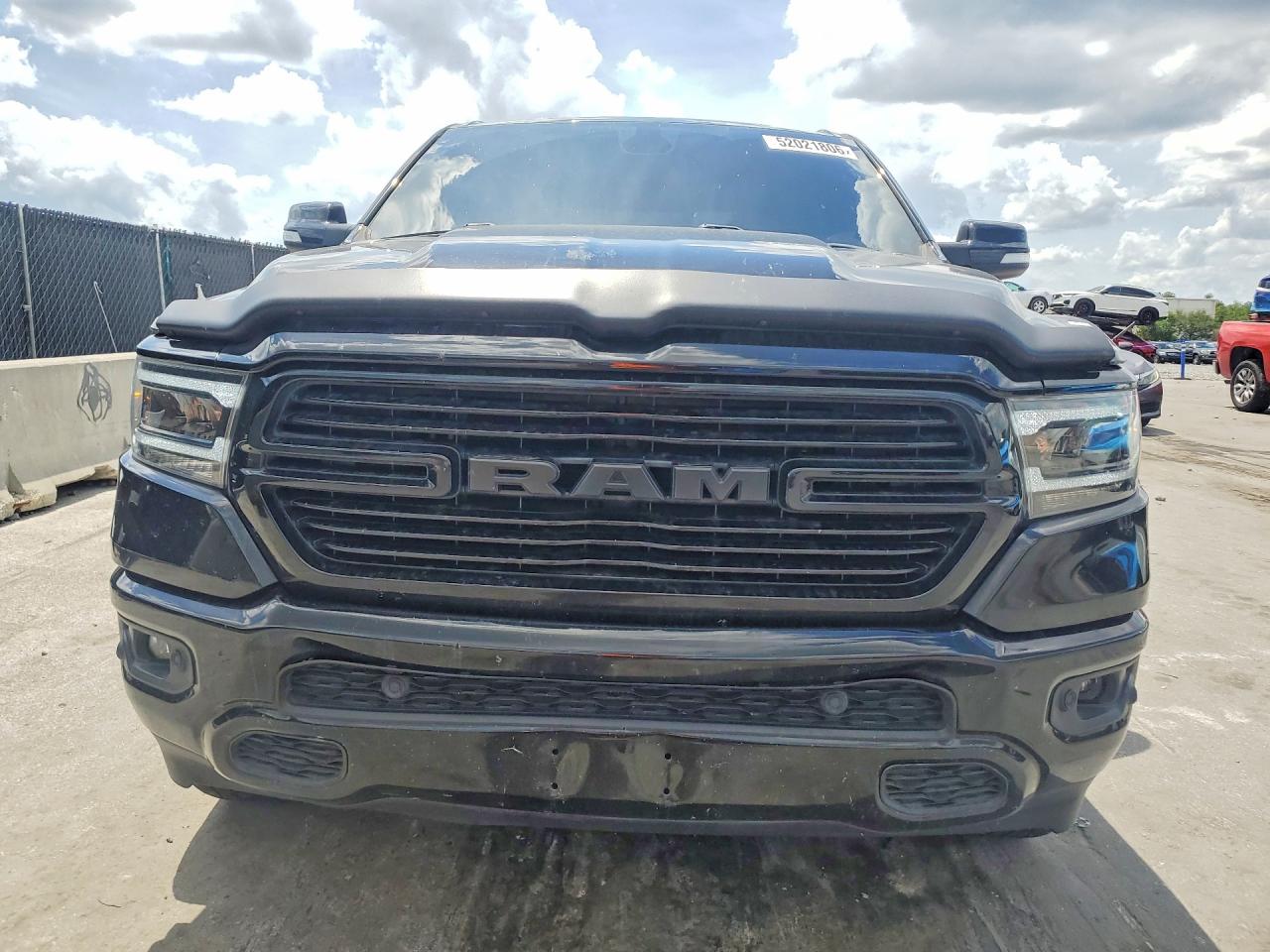 2020 Ram 1500 Big Horn Black vin: 1C6RREFT7LN306395