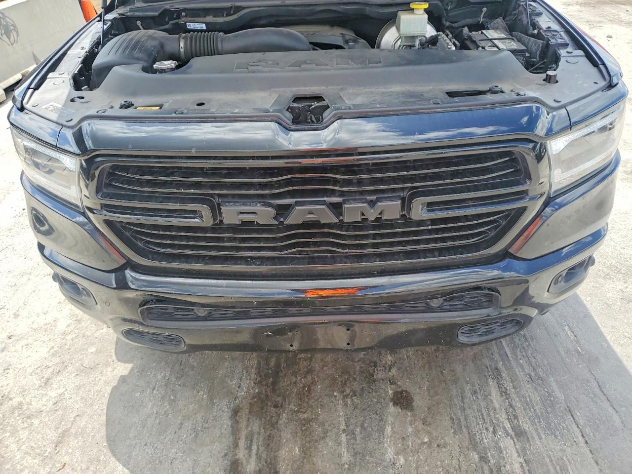 2020 Ram 1500 Big Horn Black vin: 1C6RREFT7LN306395