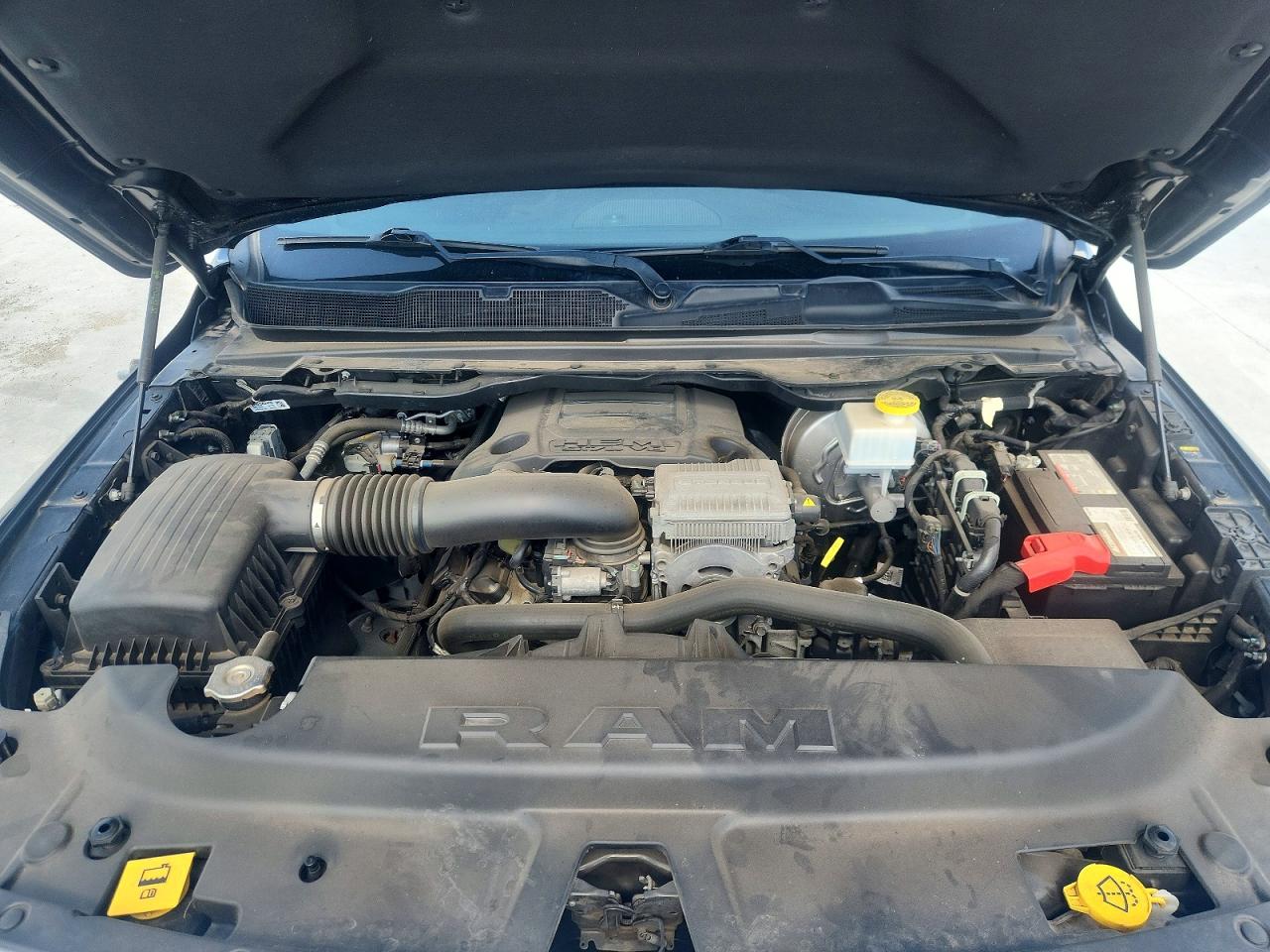 2023 Ram 1500 Big Horn/lone Star Черный vin: 1C6RREFT7PN619582