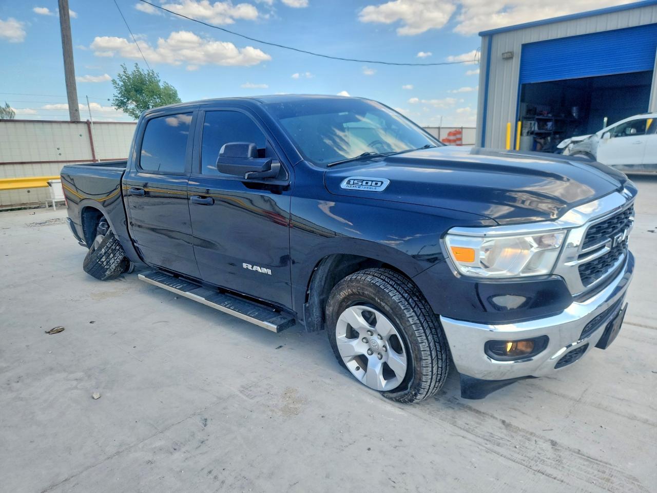 2023 Ram 1500 Big Horn/lone Star Черный vin: 1C6RREFT7PN619582