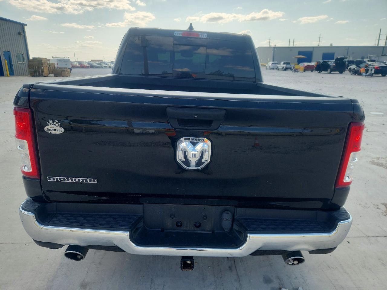 2023 Ram 1500 Big Horn/lone Star Черный vin: 1C6RREFT7PN619582
