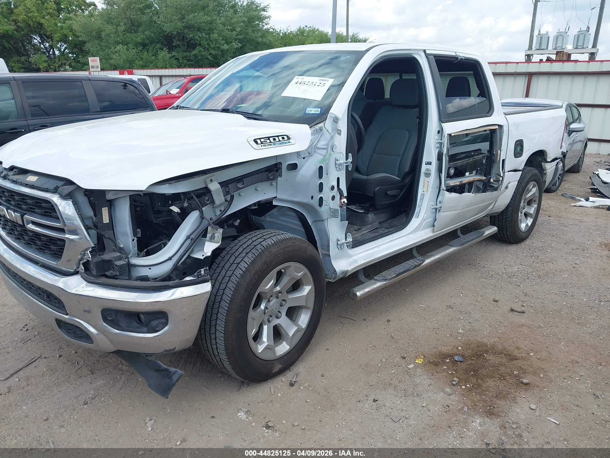 2024 Ram 1500 Lone Star  4x2 5'7 Box White vin: 1C6RREFT7RN183836