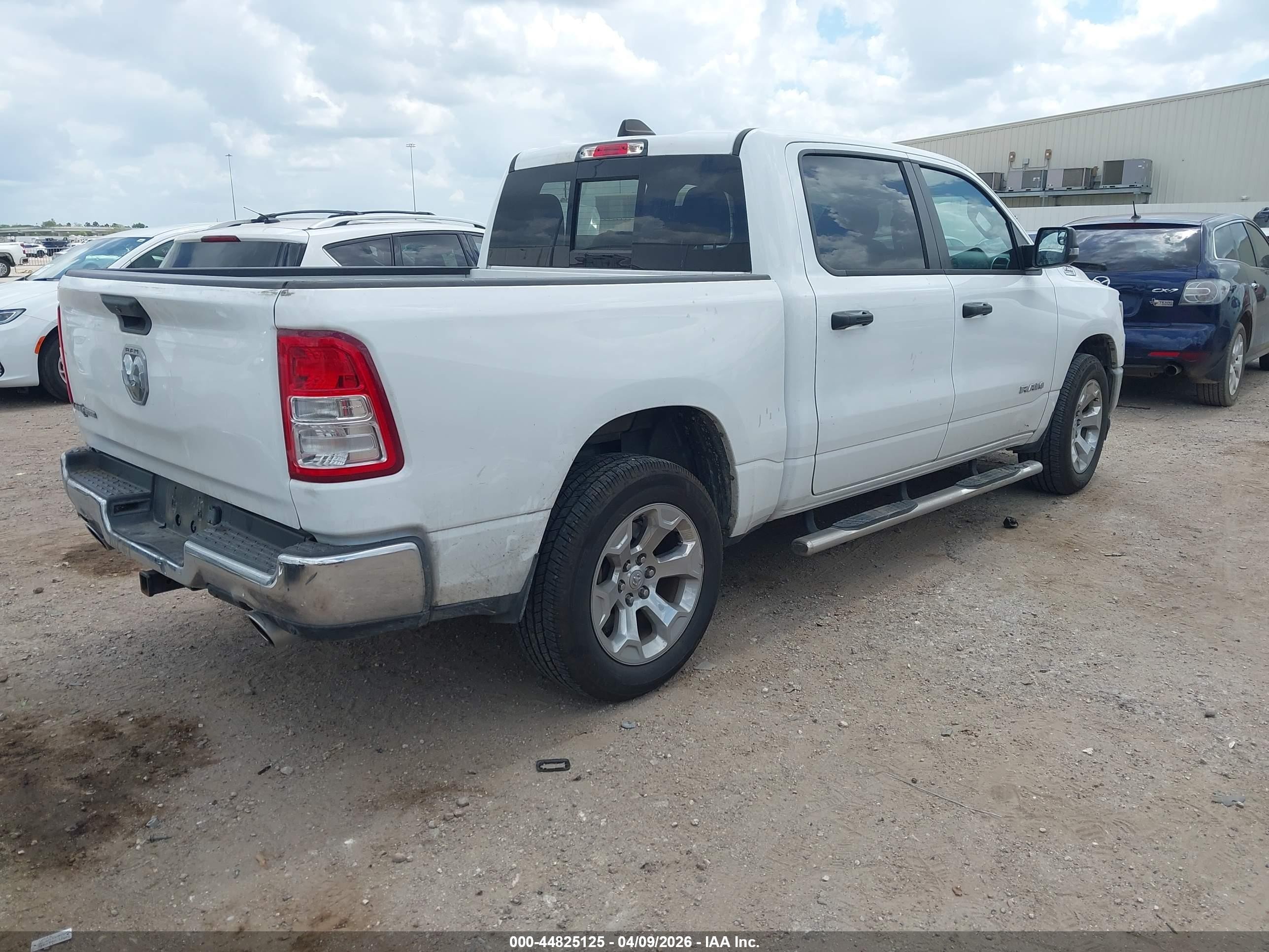 2024 Ram 1500 Lone Star  4x2 5'7 Box White vin: 1C6RREFT7RN183836