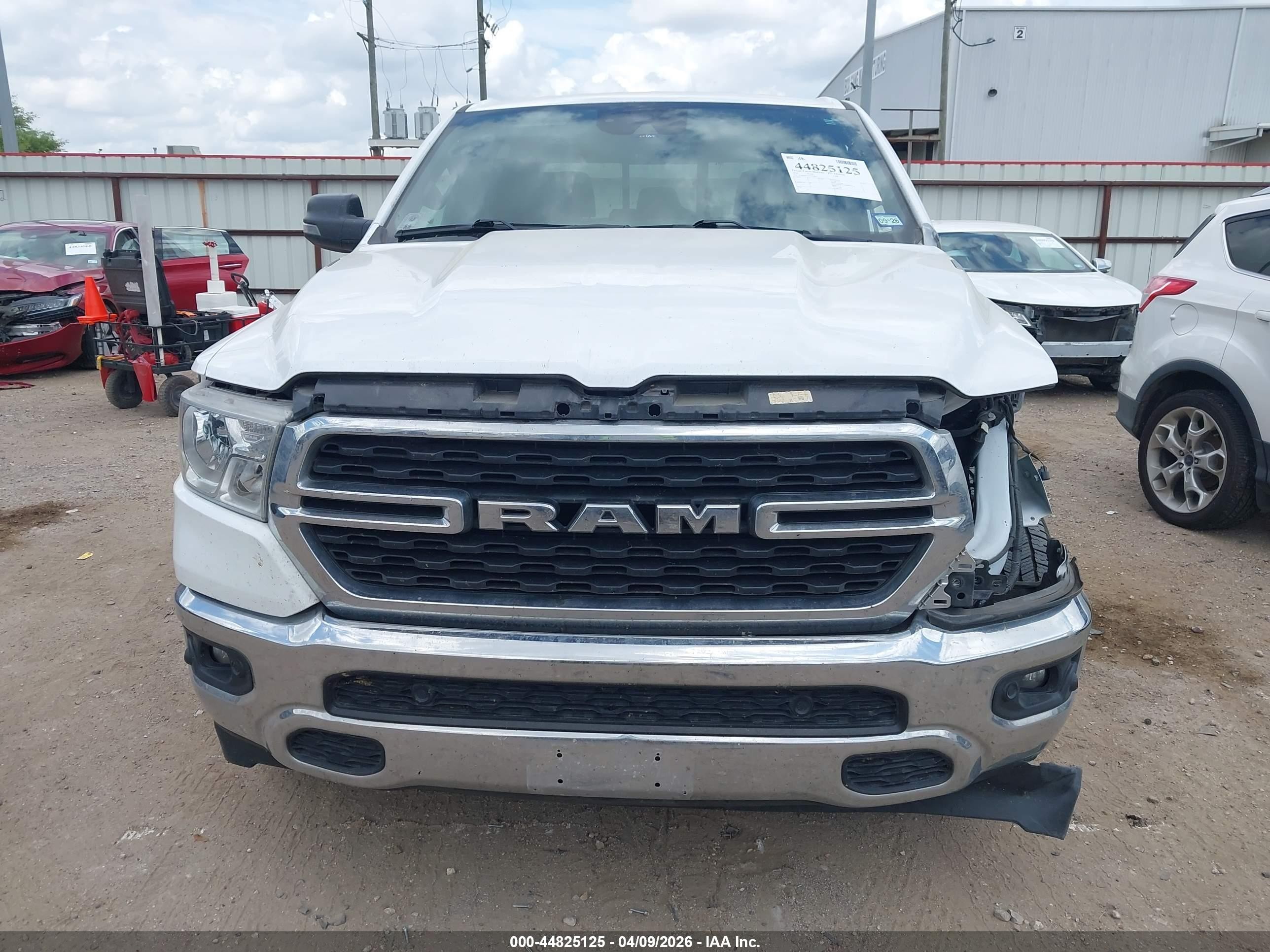 2024 Ram 1500 Lone Star  4x2 5'7 Box White vin: 1C6RREFT7RN183836
