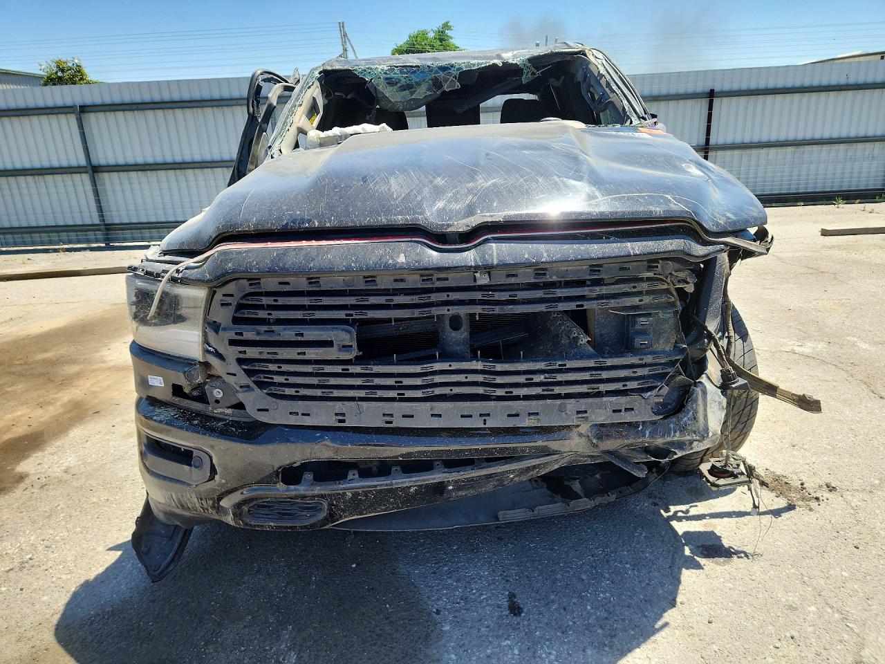2019 Ram 1500 Big Horn Черный vin: 1C6RREFT9KN740476