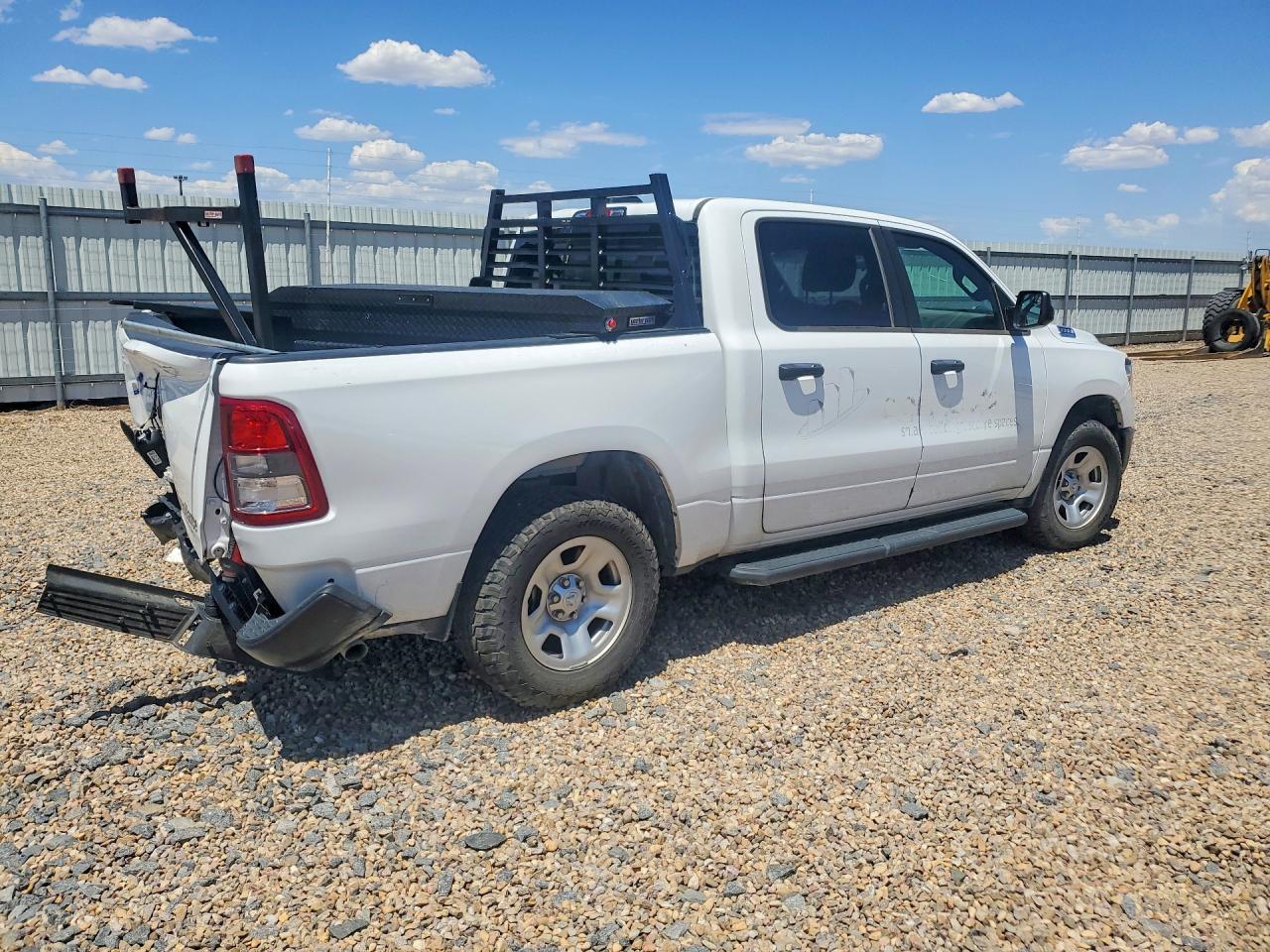2023 Ram 1500 Tradesman White vin: 1C6RREGT5PN654359