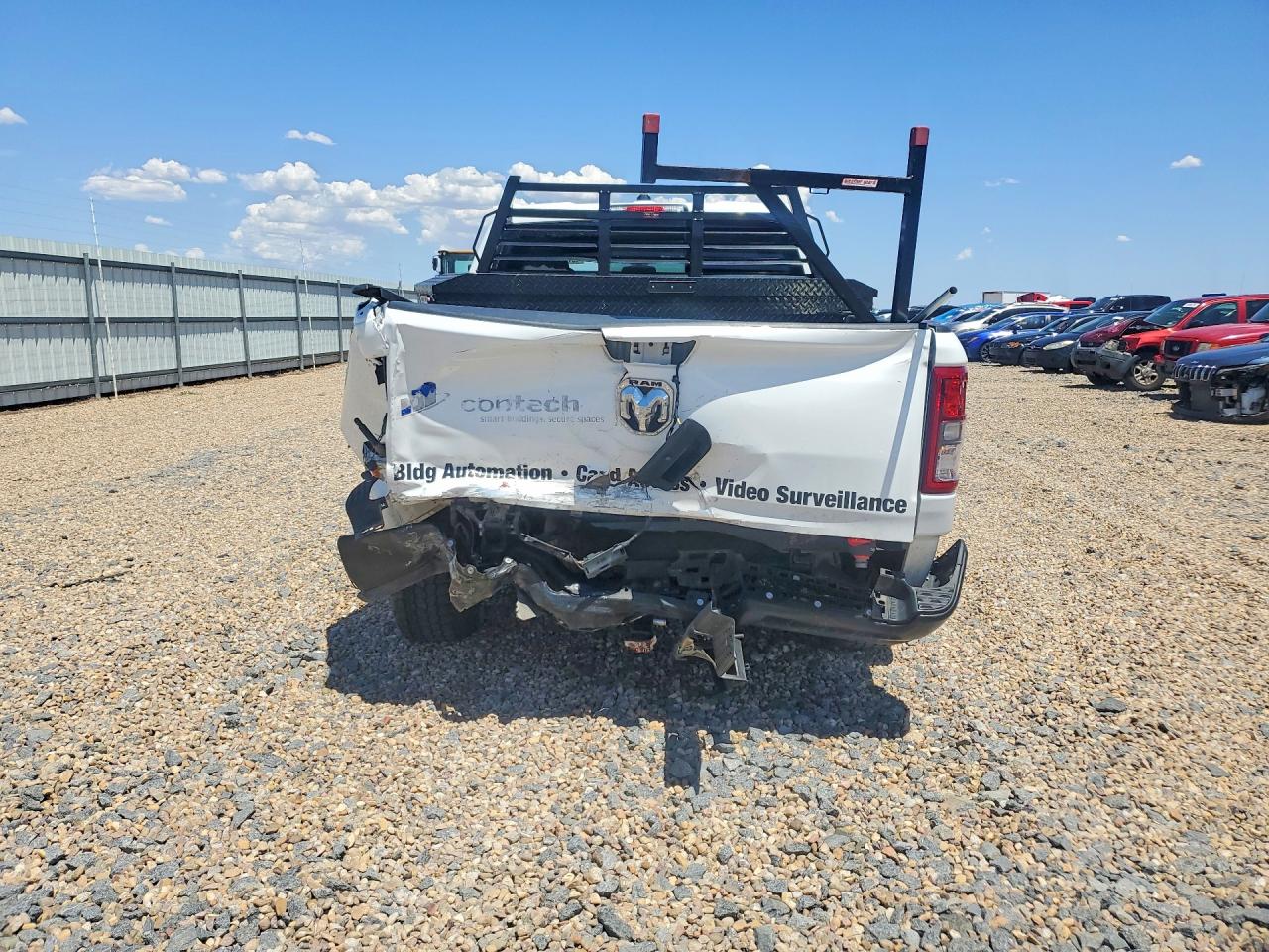 2023 Ram 1500 Tradesman White vin: 1C6RREGT5PN654359