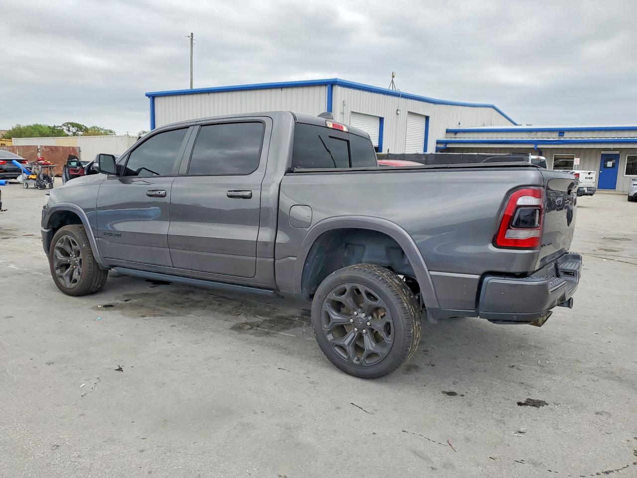 2021 Ram 1500 Limited Gray vin: 1C6RREHT0MN748868