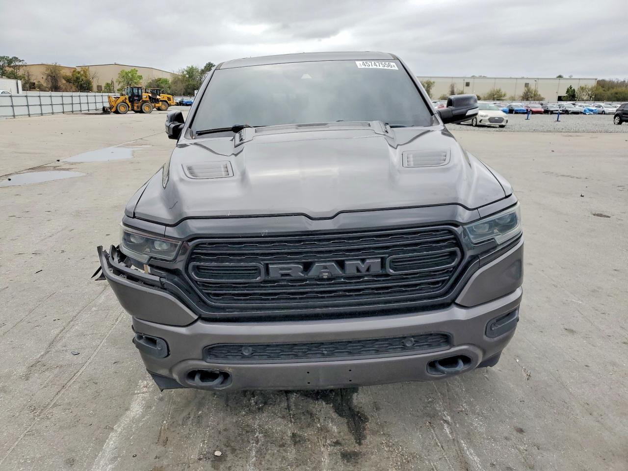 2021 Ram 1500 Limited Gray vin: 1C6RREHT0MN748868