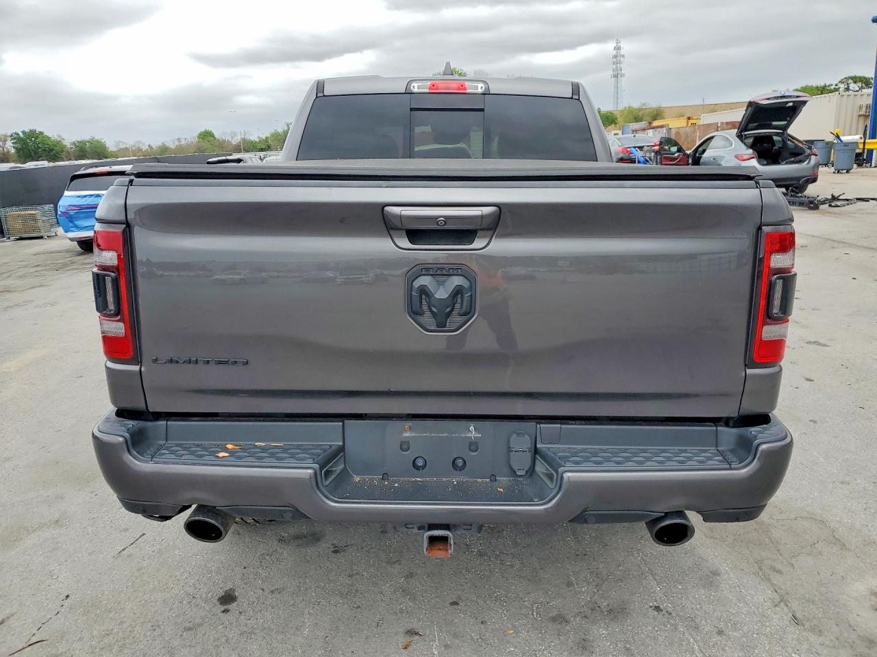 2021 Ram 1500 Limited Gray vin: 1C6RREHT0MN748868
