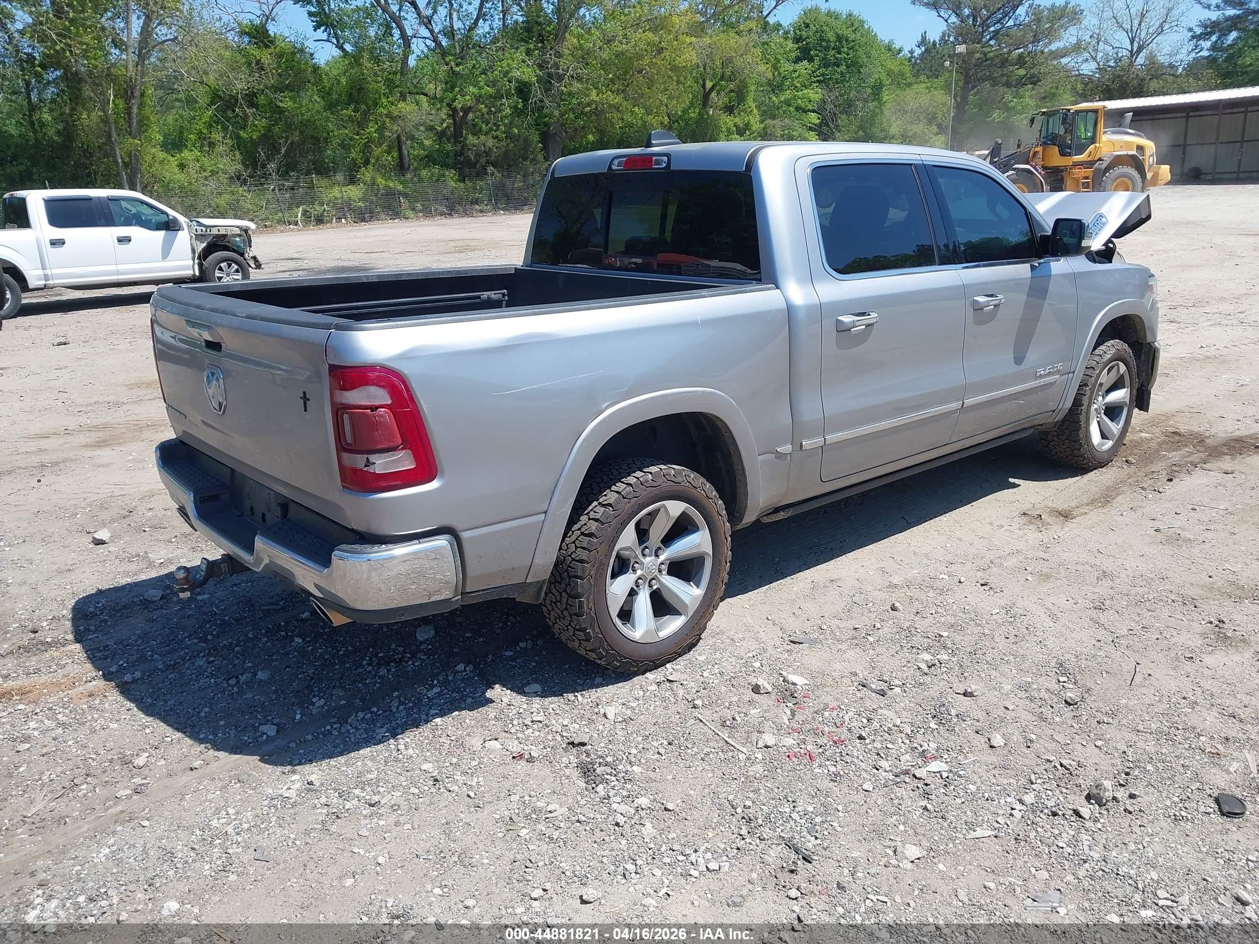 2019 Ram 1500 Limited  4x2 5'7 Box Gray vin: 1C6RREHT4KN800709