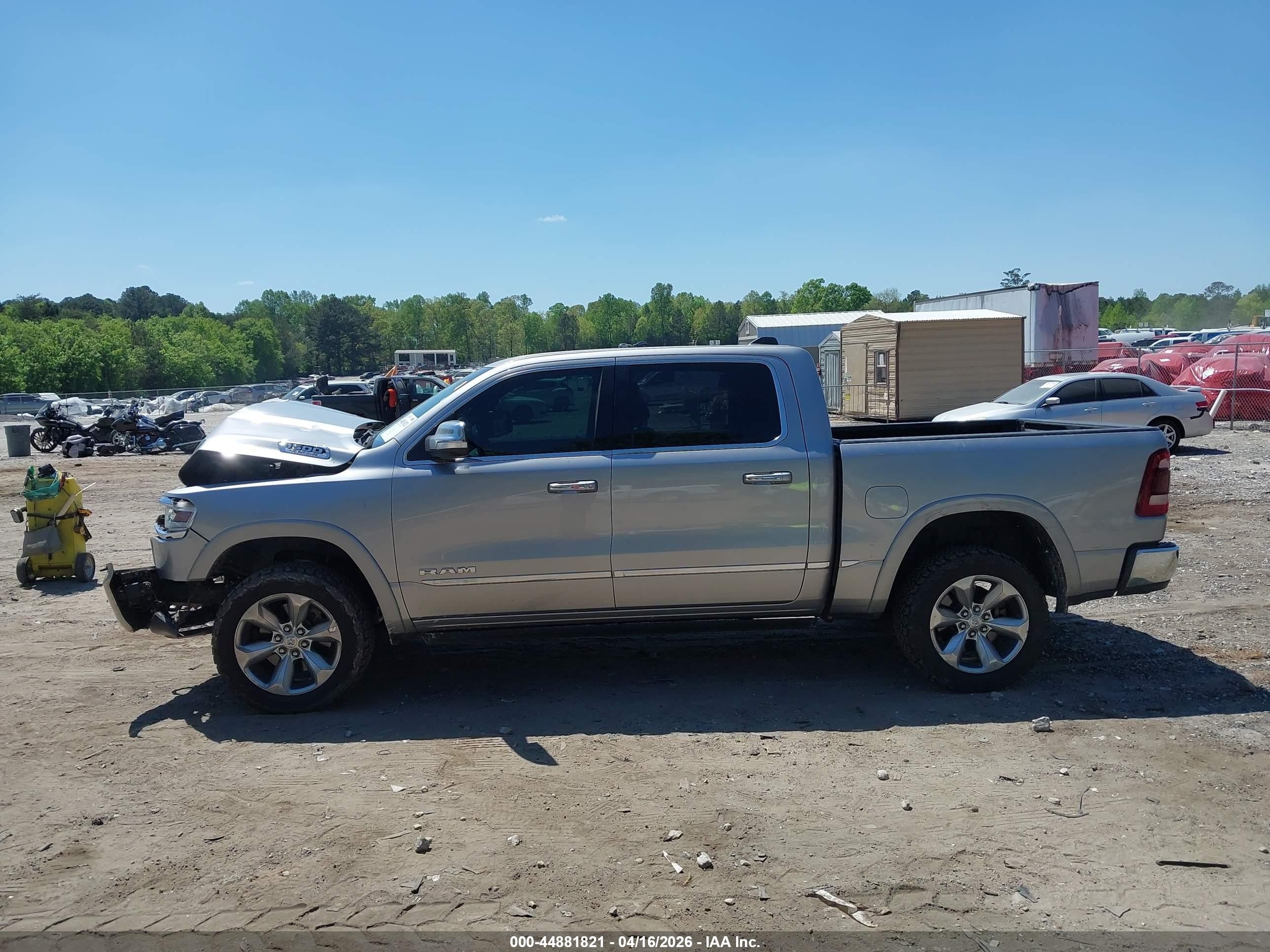 2019 Ram 1500 Limited  4x2 5'7 Box Gray vin: 1C6RREHT4KN800709