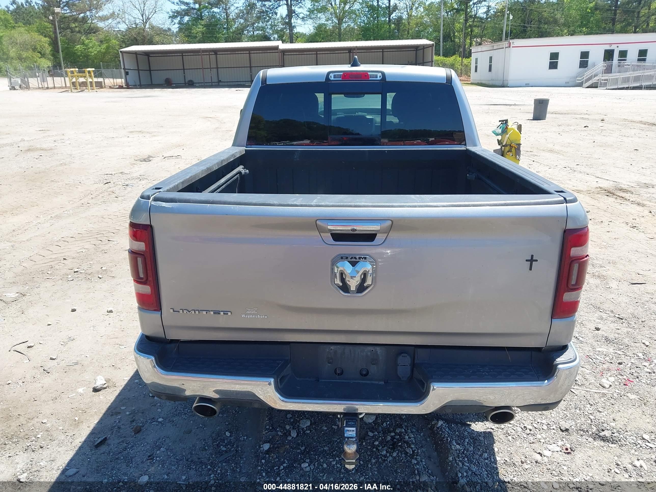 2019 Ram 1500 Limited  4x2 5'7 Box Gray vin: 1C6RREHT4KN800709