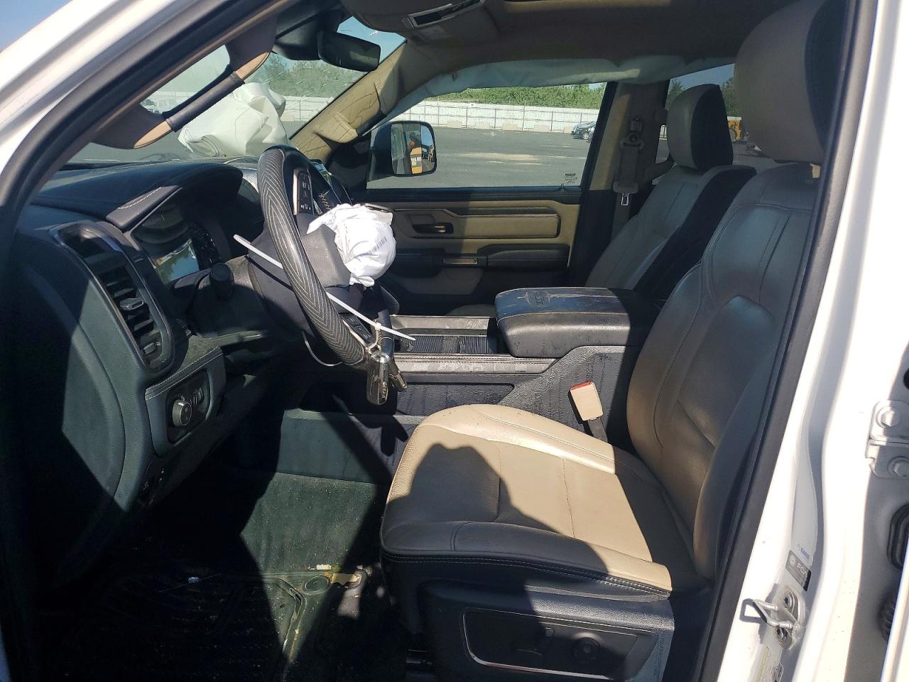 2021 Ram 1500 Limited Белый vin: 1C6RREHT4MN710222