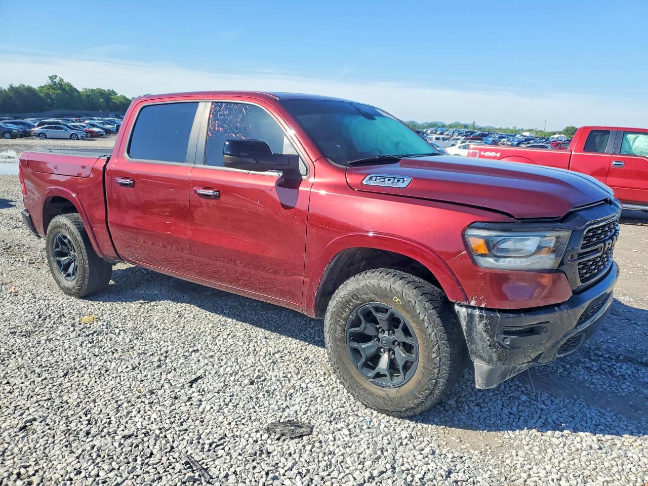 2020 Ram 1500 Laramie Red vin: 1C6RREJT0LN239050