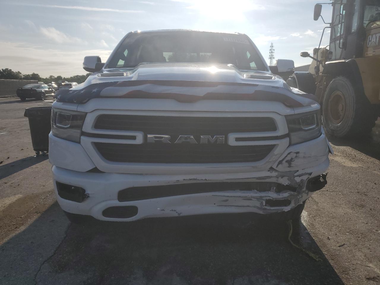2022 Ram 1500 Laramie Белый vin: 1C6RREJT6NN217993
