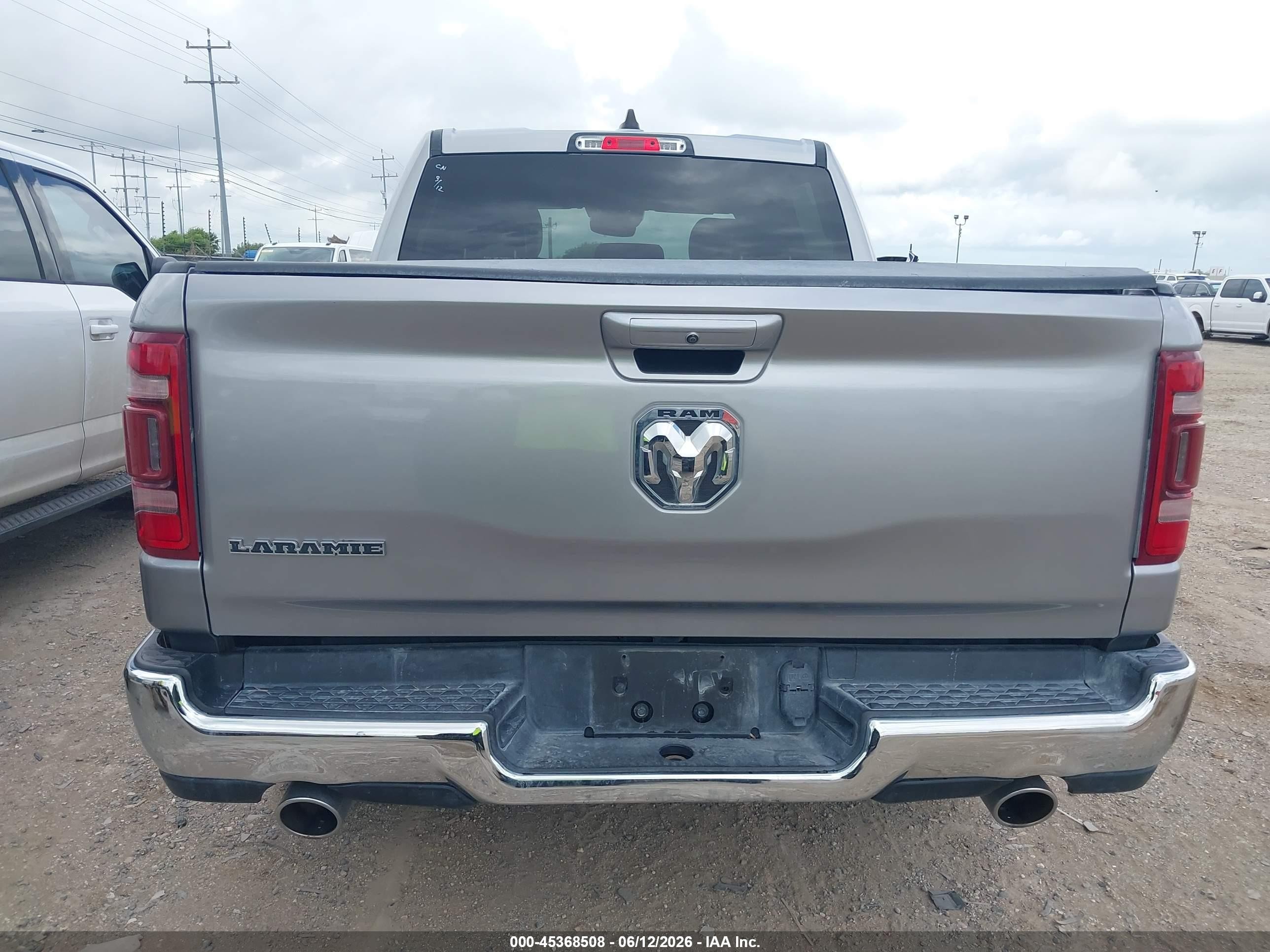 2024 Ram 1500 Laramie  4x2 5'7 Box Gray vin: 1C6RREJT7RN219726