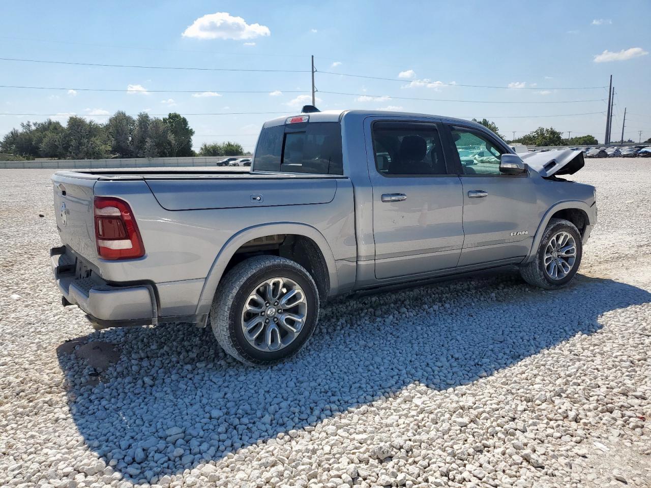 2022 Ram 1500 Laramie Silver vin: 1C6RREJT8NN291609