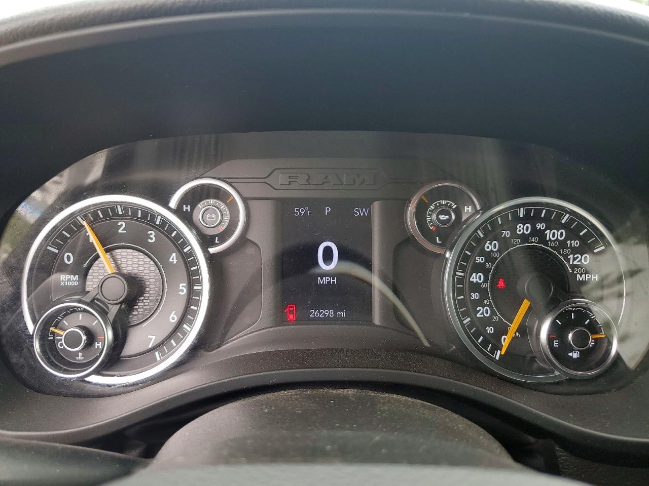 2022 Ram 1500 Big Horn White vin: 1C6RRFBG1NN394359