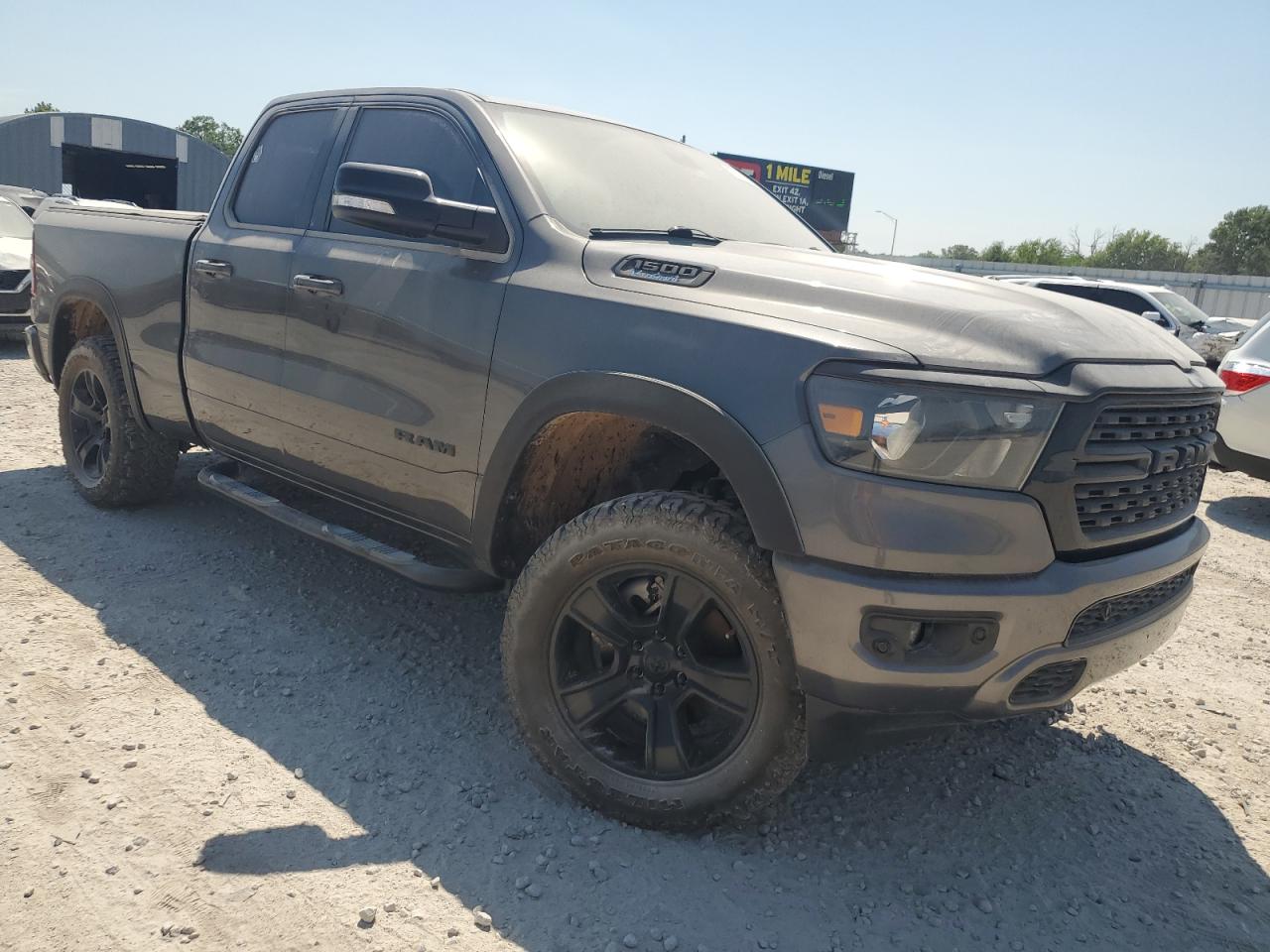 2022 Ram 1500 Big Horn/lone Star Gray vin: 1C6RRFBG7NN288210