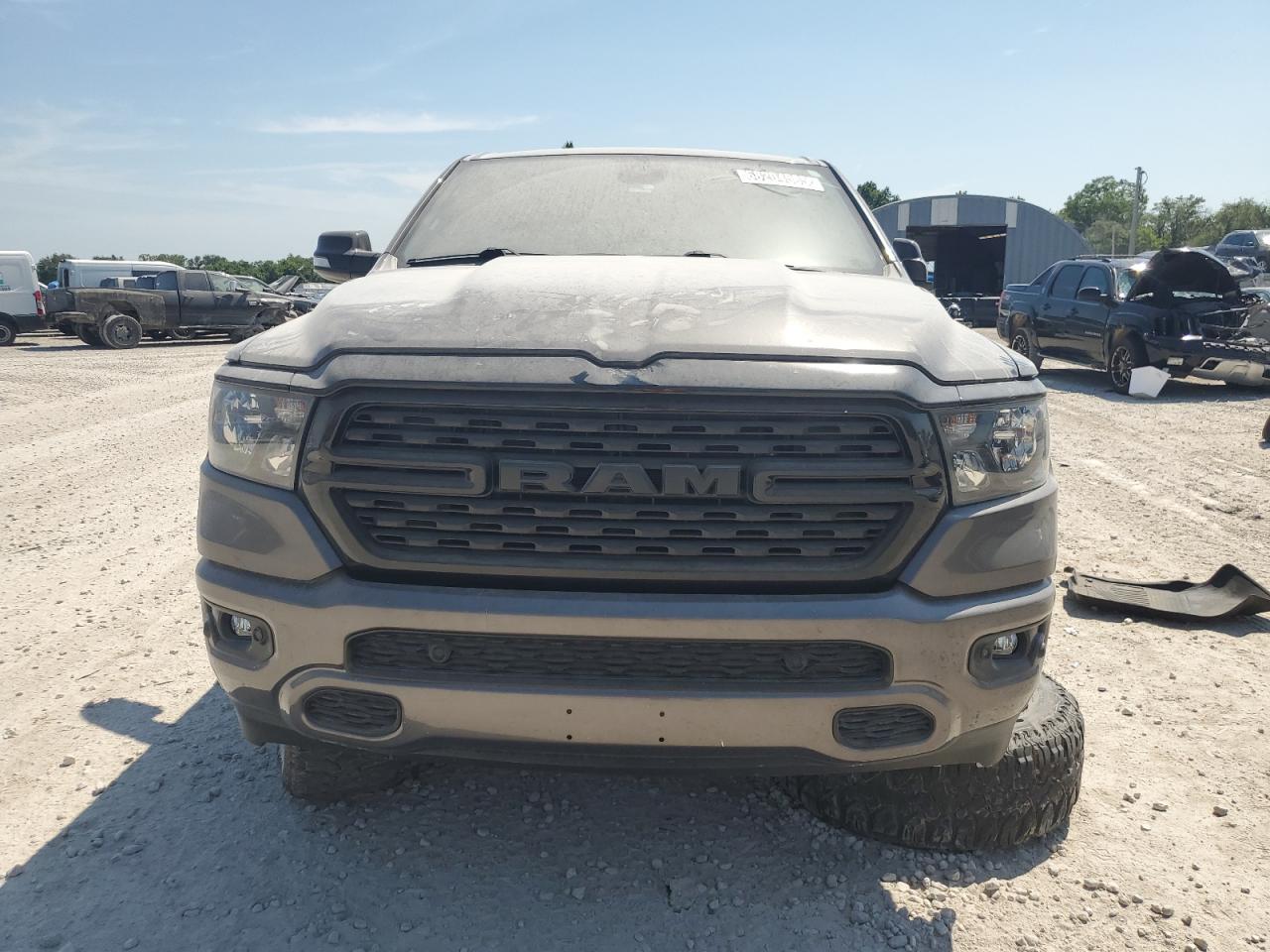 2022 Ram 1500 Big Horn/lone Star Gray vin: 1C6RRFBG7NN288210
