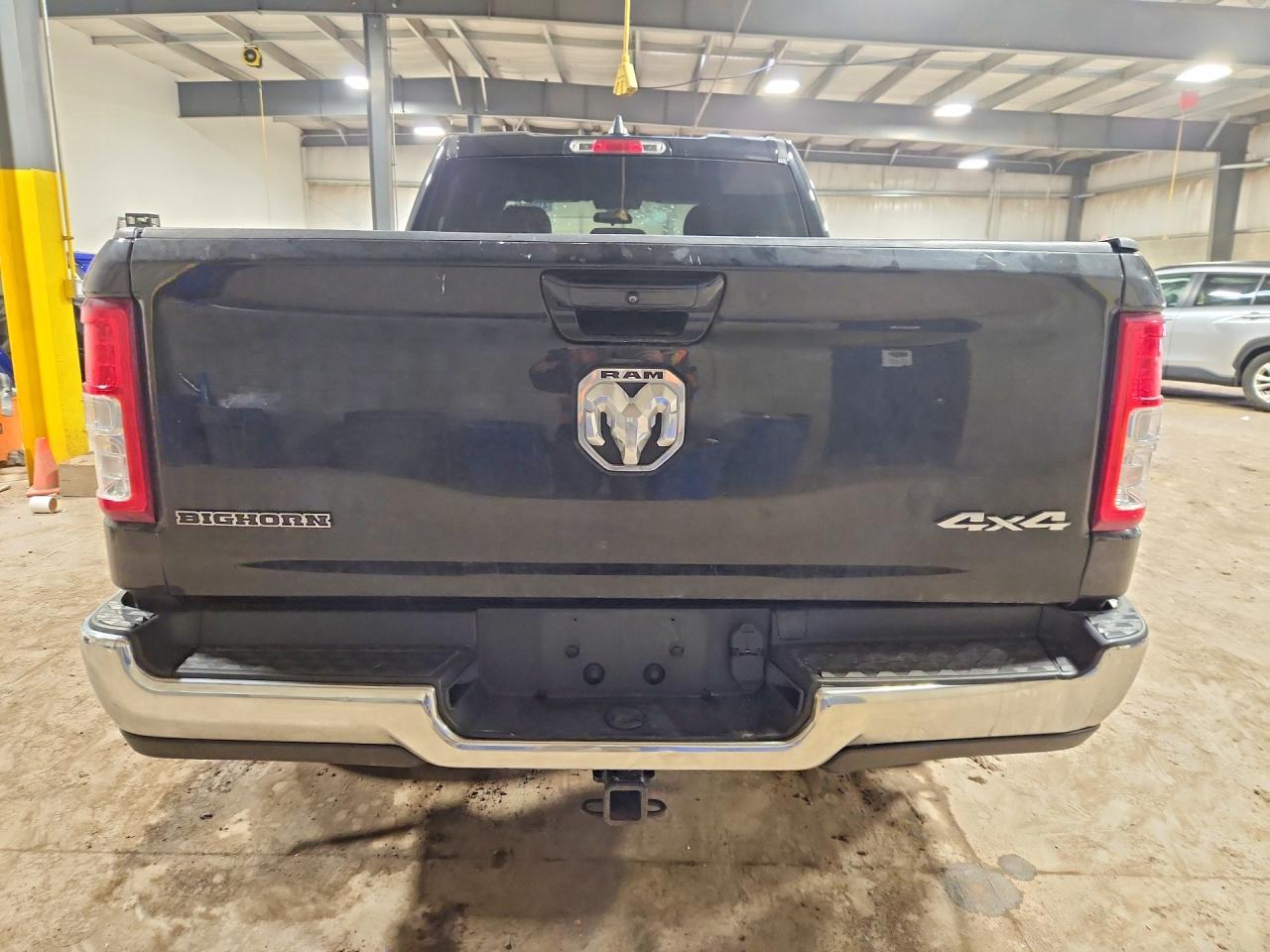 2021 Ram 1500 Big Horn Black vin: 1C6RRFBG8MN646736