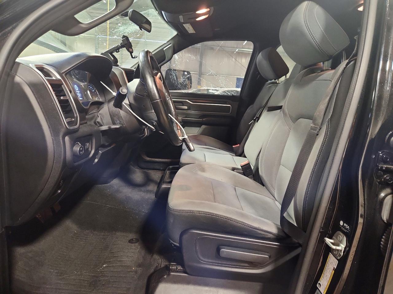 2021 Ram 1500 Big Horn Black vin: 1C6RRFBG8MN646736