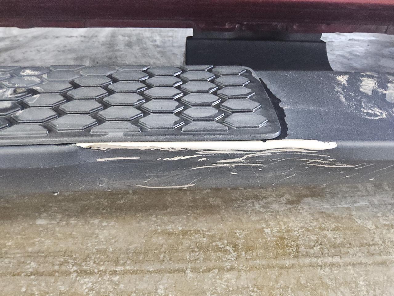 2021 Ram 1500 Tradesman Burgundy vin: 1C6RRFCG3MN714455 Damage: Right Running Board, Dent(S) W/ Paint Dmg, > 12 Inches