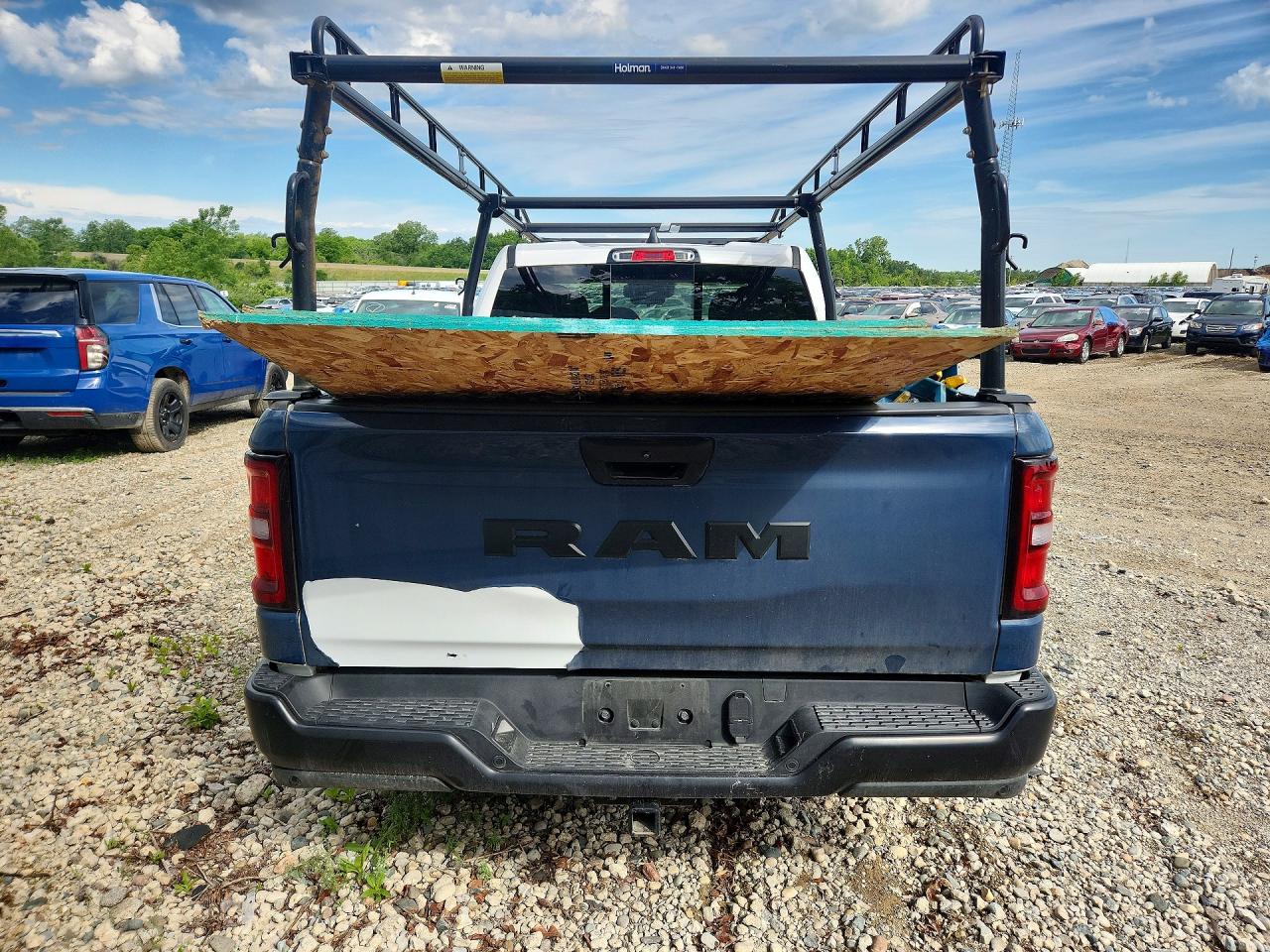 2025 Ram 1500 Tradesman Белый vin: 1C6RRFCG8SN696998