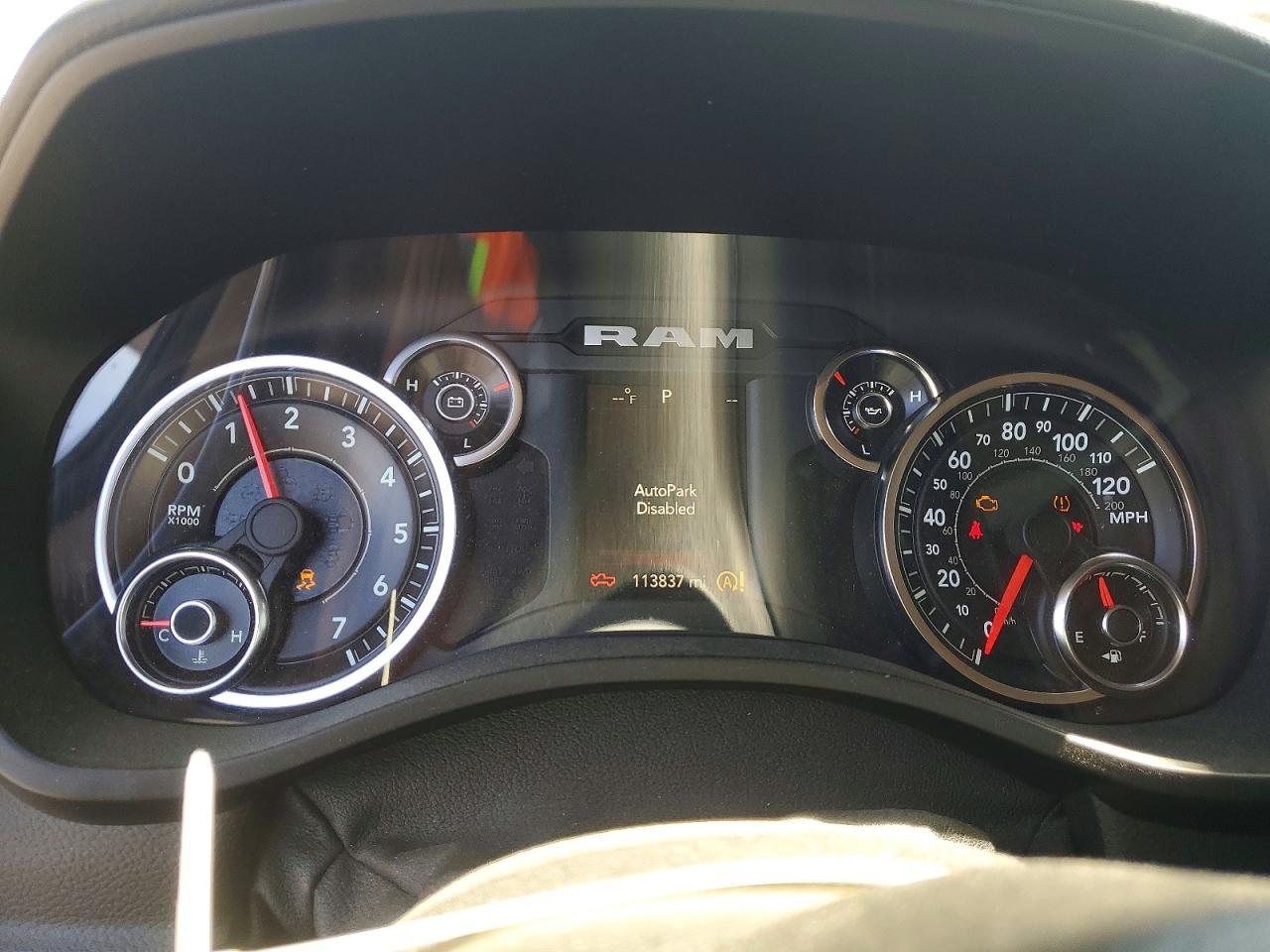 2019 Ram 1500 Big Horn Black vin: 1C6RRFFG0KN743968