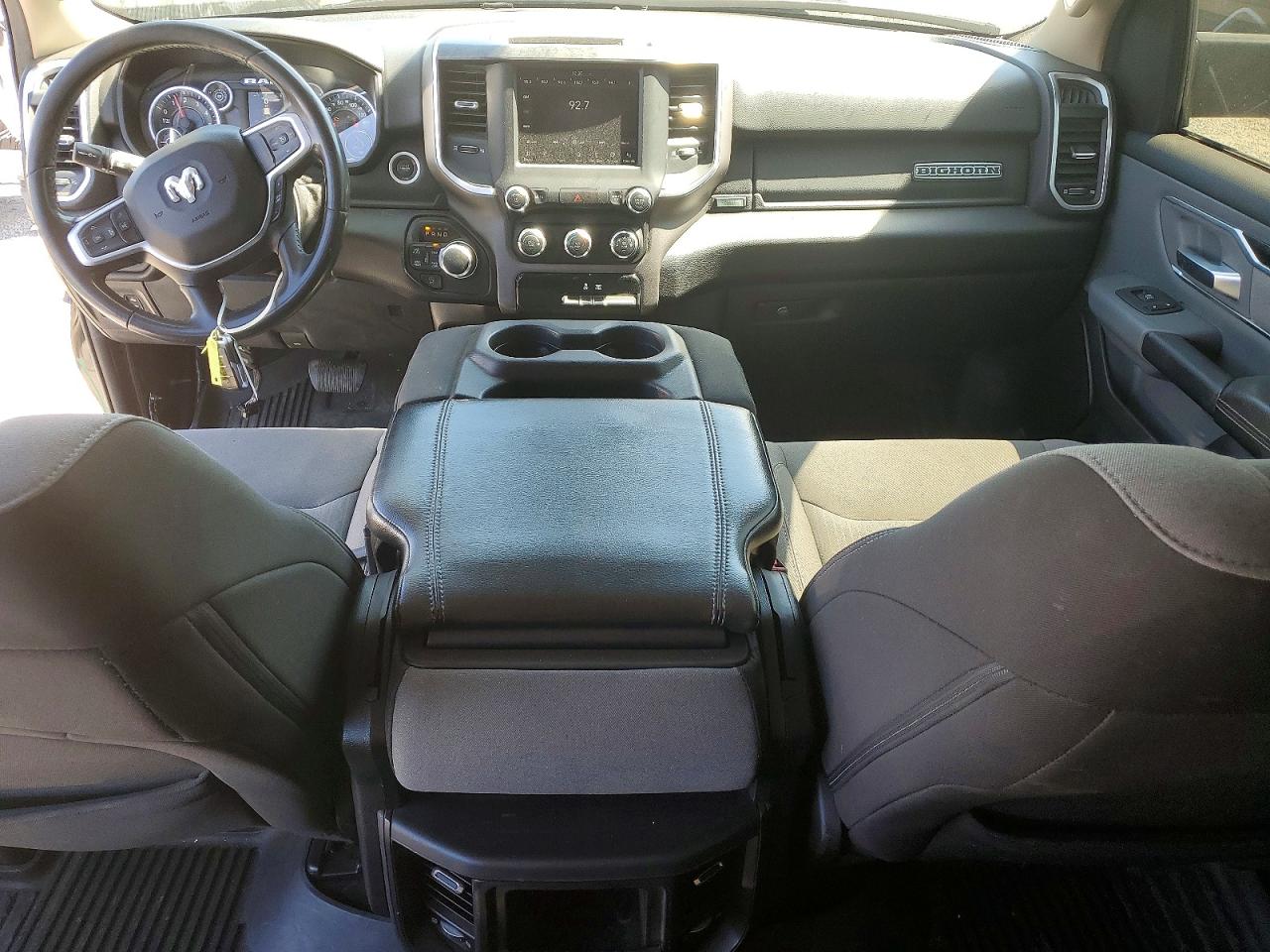 2019 Ram 1500 Big Horn Black vin: 1C6RRFFG0KN743968
