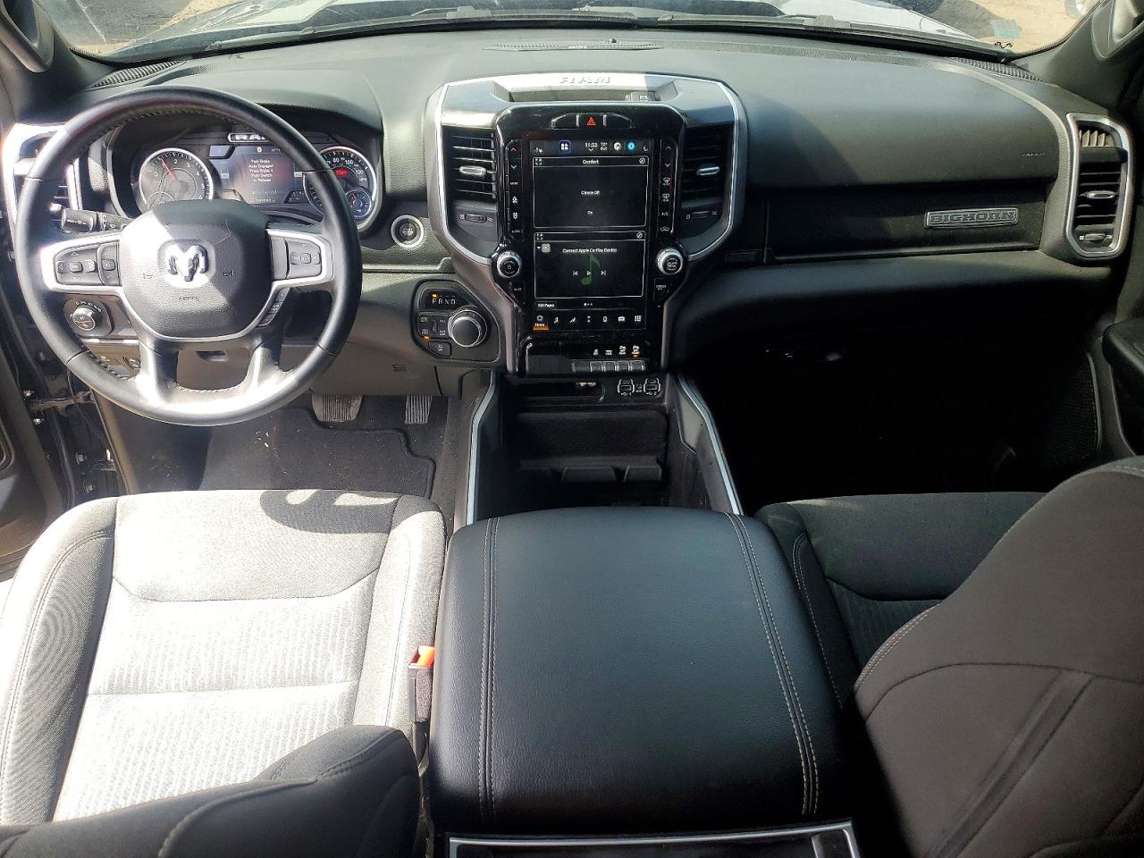 2023 Ram 1500 Big Horn Черный vin: 1C6RRFFG1PN520197