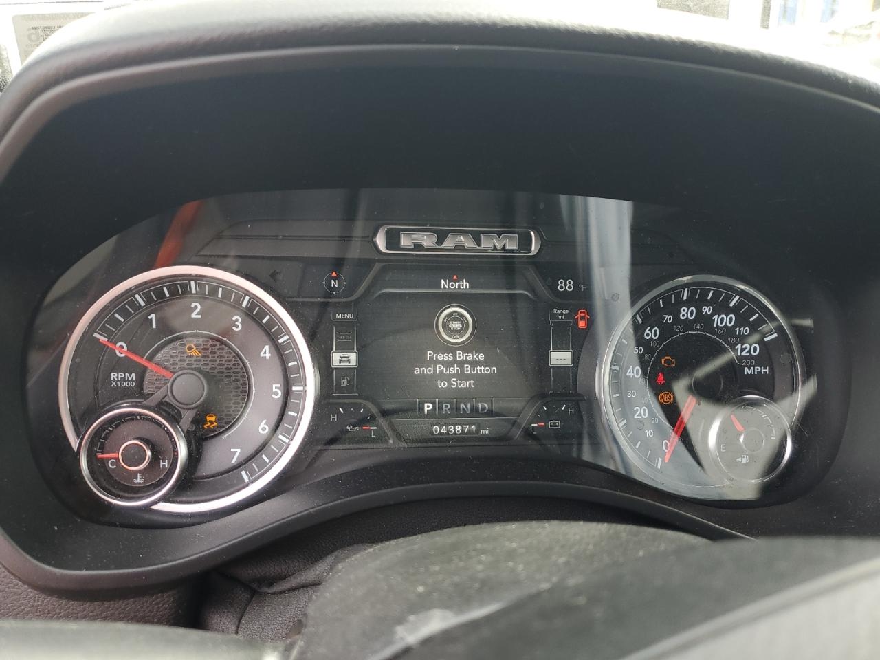 2019 Ram 1500 Big Horn/lone Star Black vin: 1C6RRFFG2KN889529