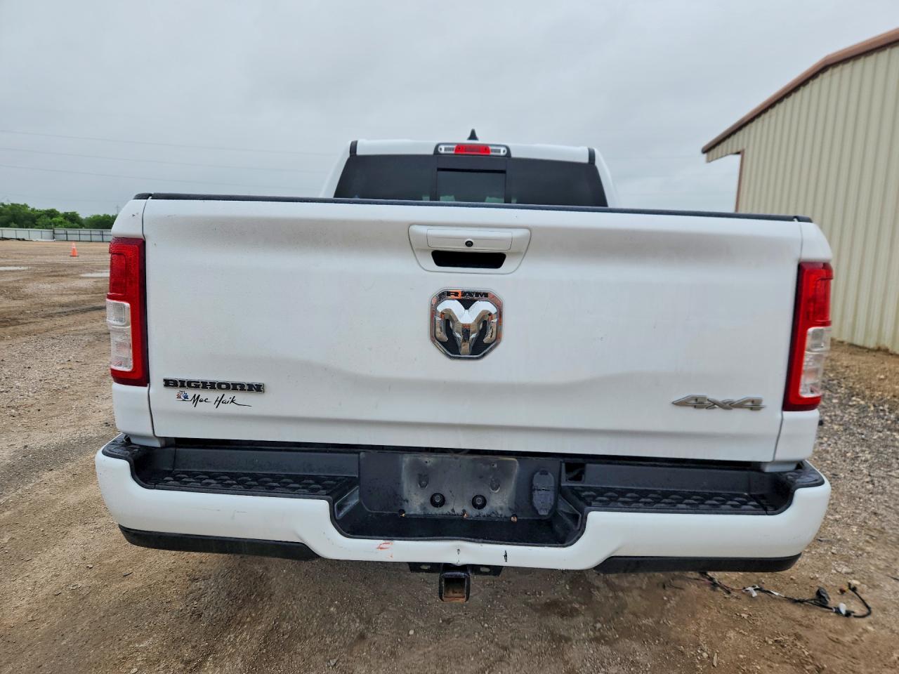 2022 Ram 1500 Big Horn White vin: 1C6RRFFG2NN445099