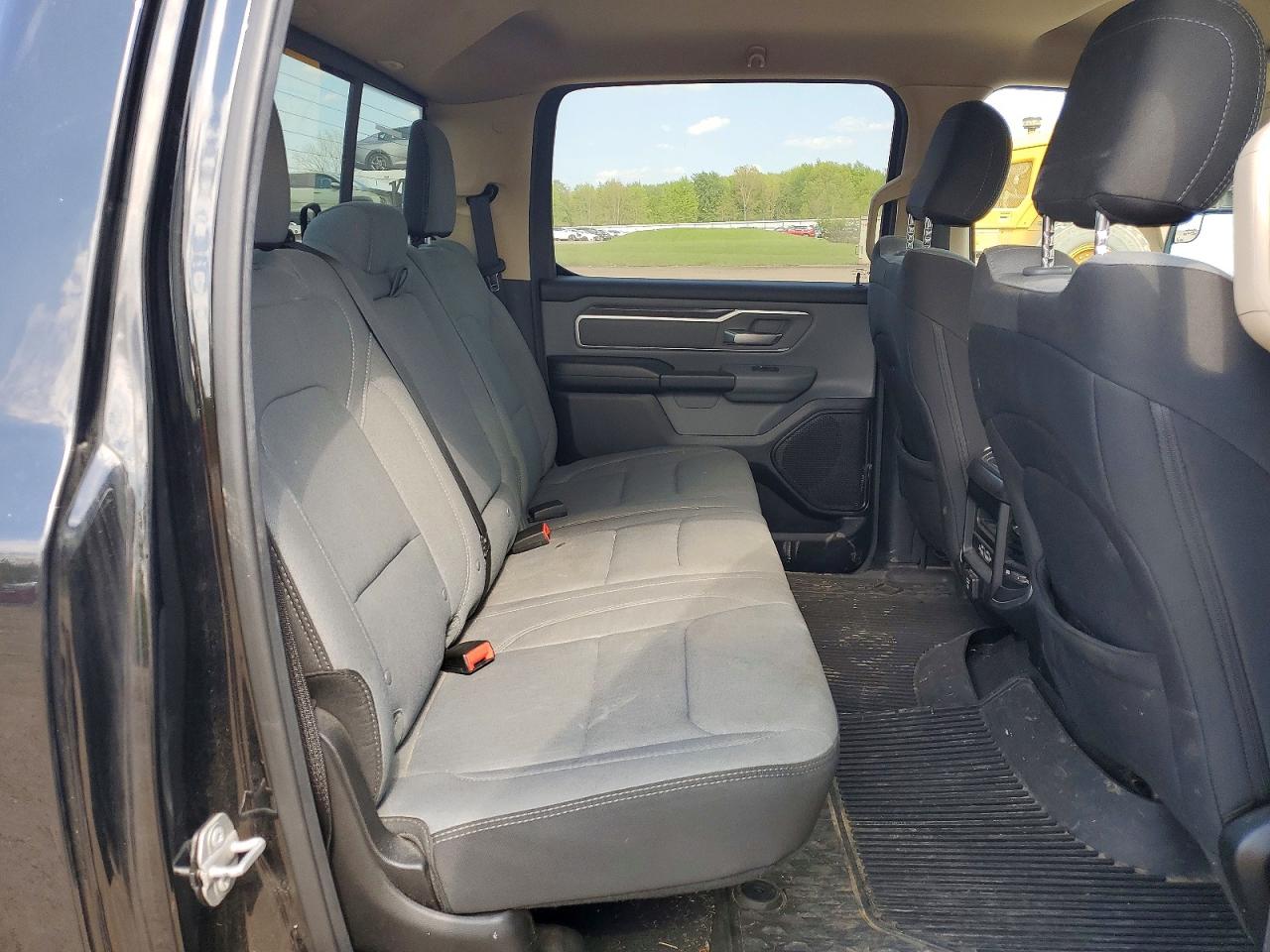 2019 Ram 1500 Big Horn Black vin: 1C6RRFFG4KN803265