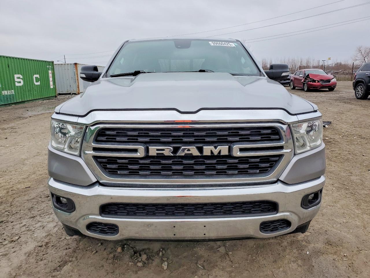 2022 Ram 1500 Big Horn/lone Star Серебряный vin: 1C6RRFFG6NN238361