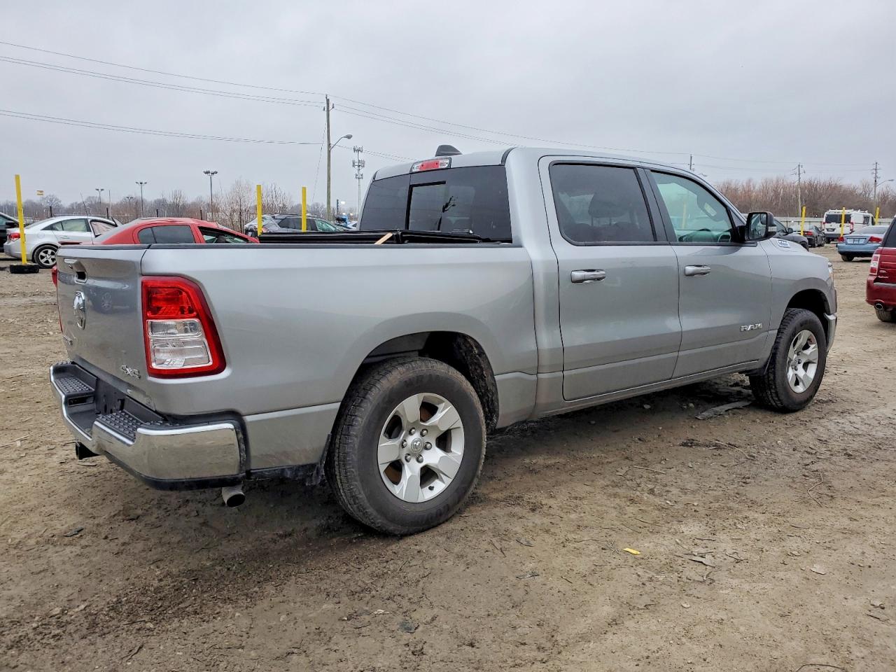 2022 Ram 1500 Big Horn/lone Star Серебряный vin: 1C6RRFFG6NN238361