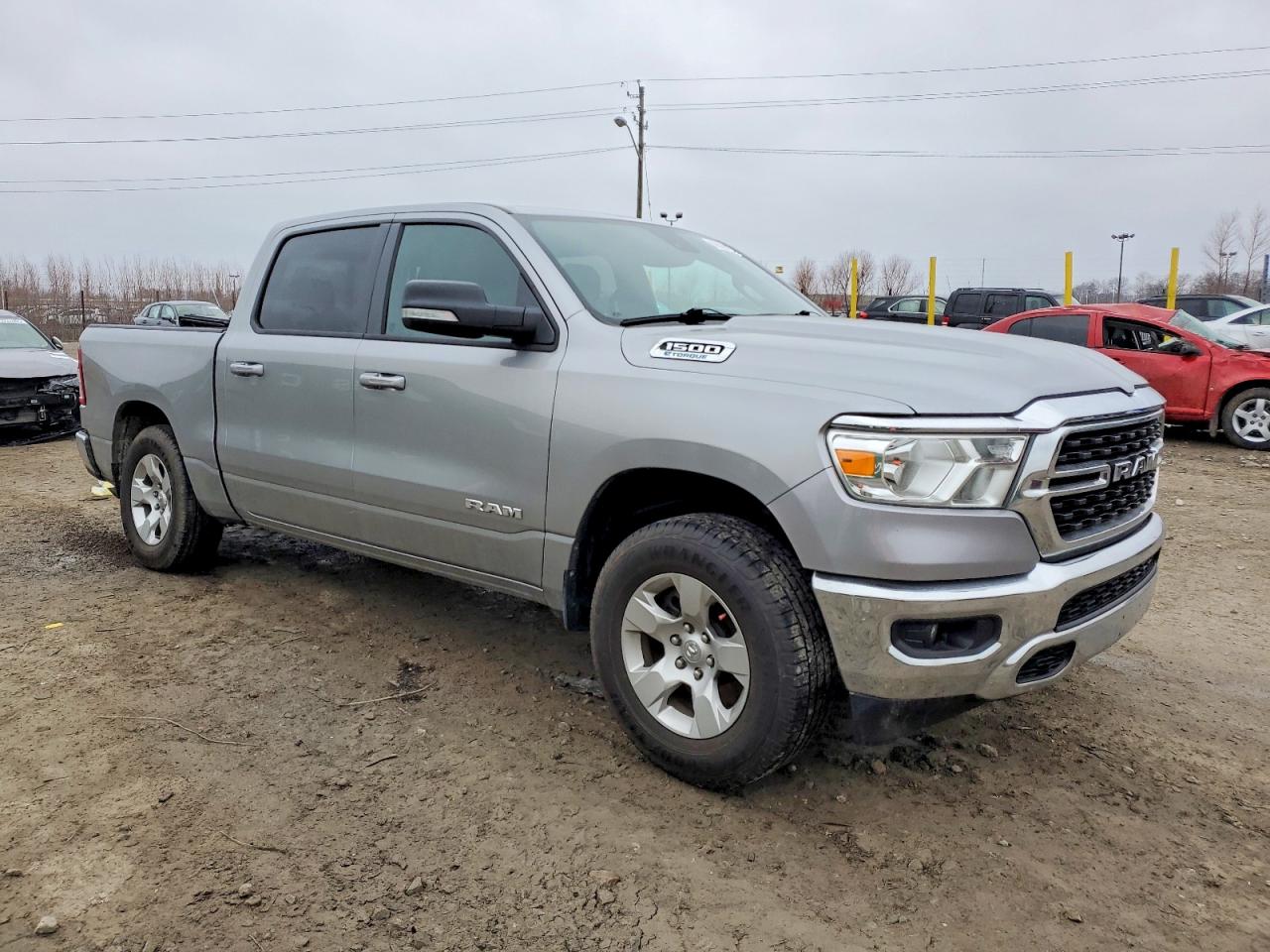 2022 Ram 1500 Big Horn/lone Star Серебряный vin: 1C6RRFFG6NN238361