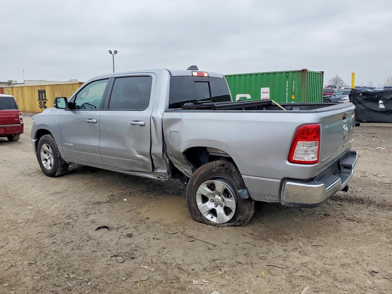 2022 Ram 1500 Big Horn/lone Star Серебряный vin: 1C6RRFFG6NN238361