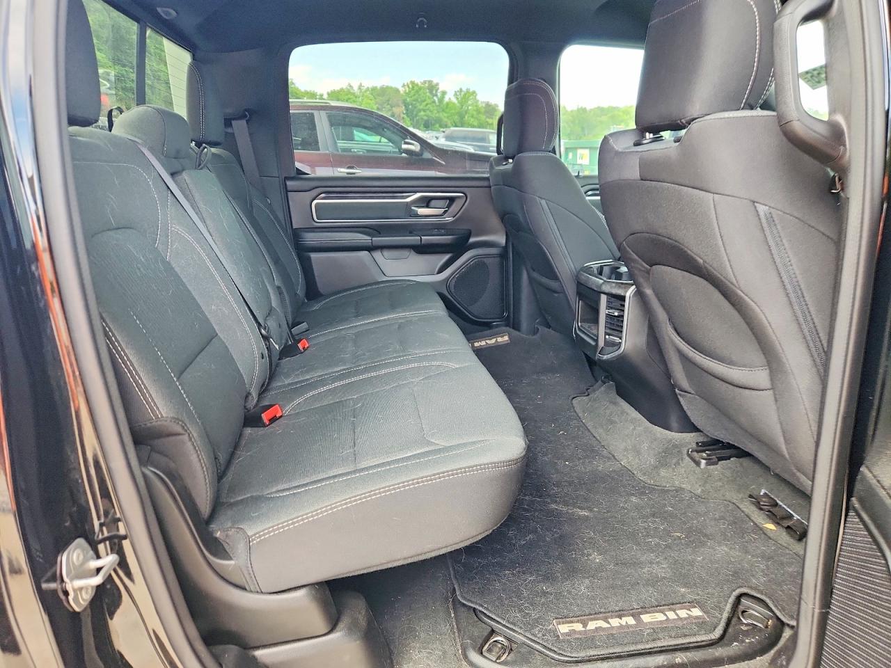 2022 Ram 1500 Big Horn Black vin: 1C6RRFFG6NN456042