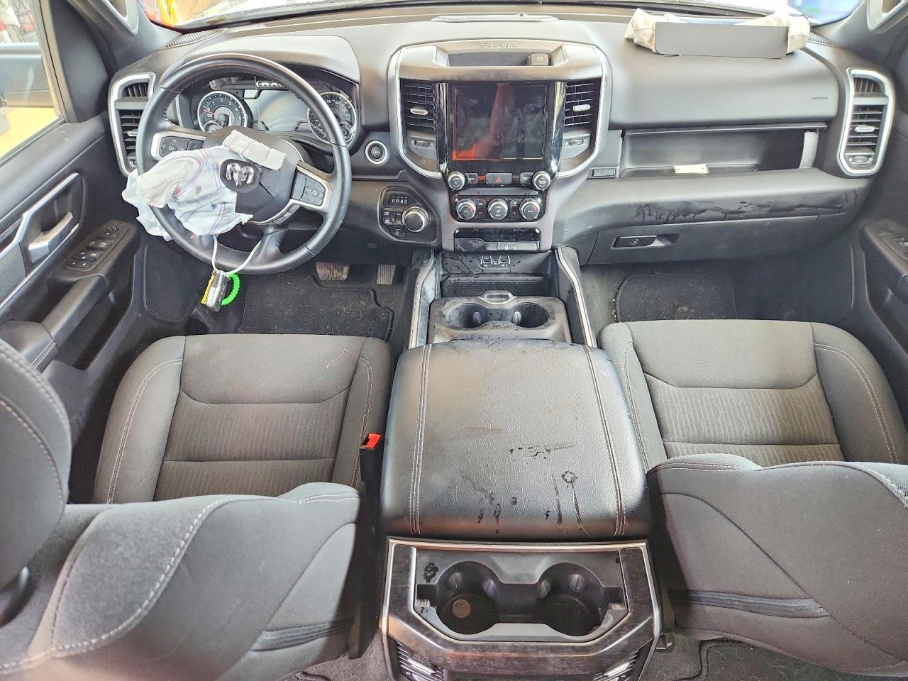 2022 Ram 1500 Big Horn Black vin: 1C6RRFFG6NN456042