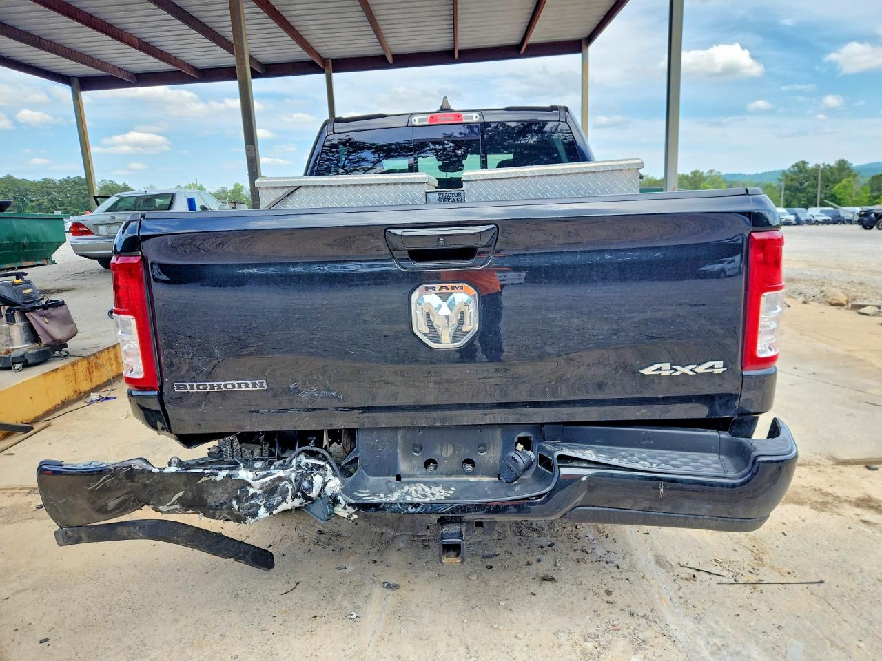 2022 Ram 1500 Big Horn Black vin: 1C6RRFFG6NN456042