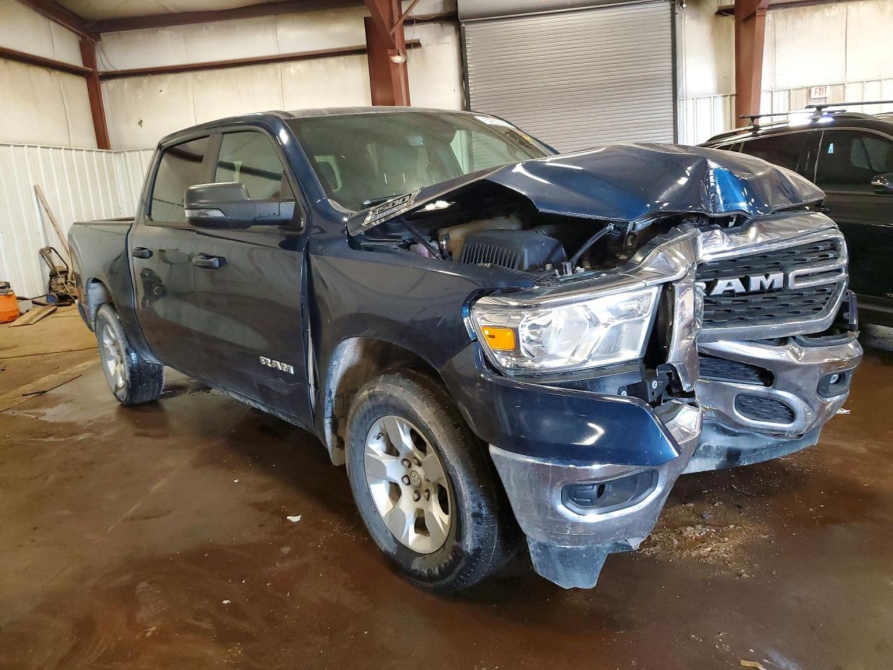 2023 Ram 1500 Big Horn Blue vin: 1C6RRFFG7PN677300