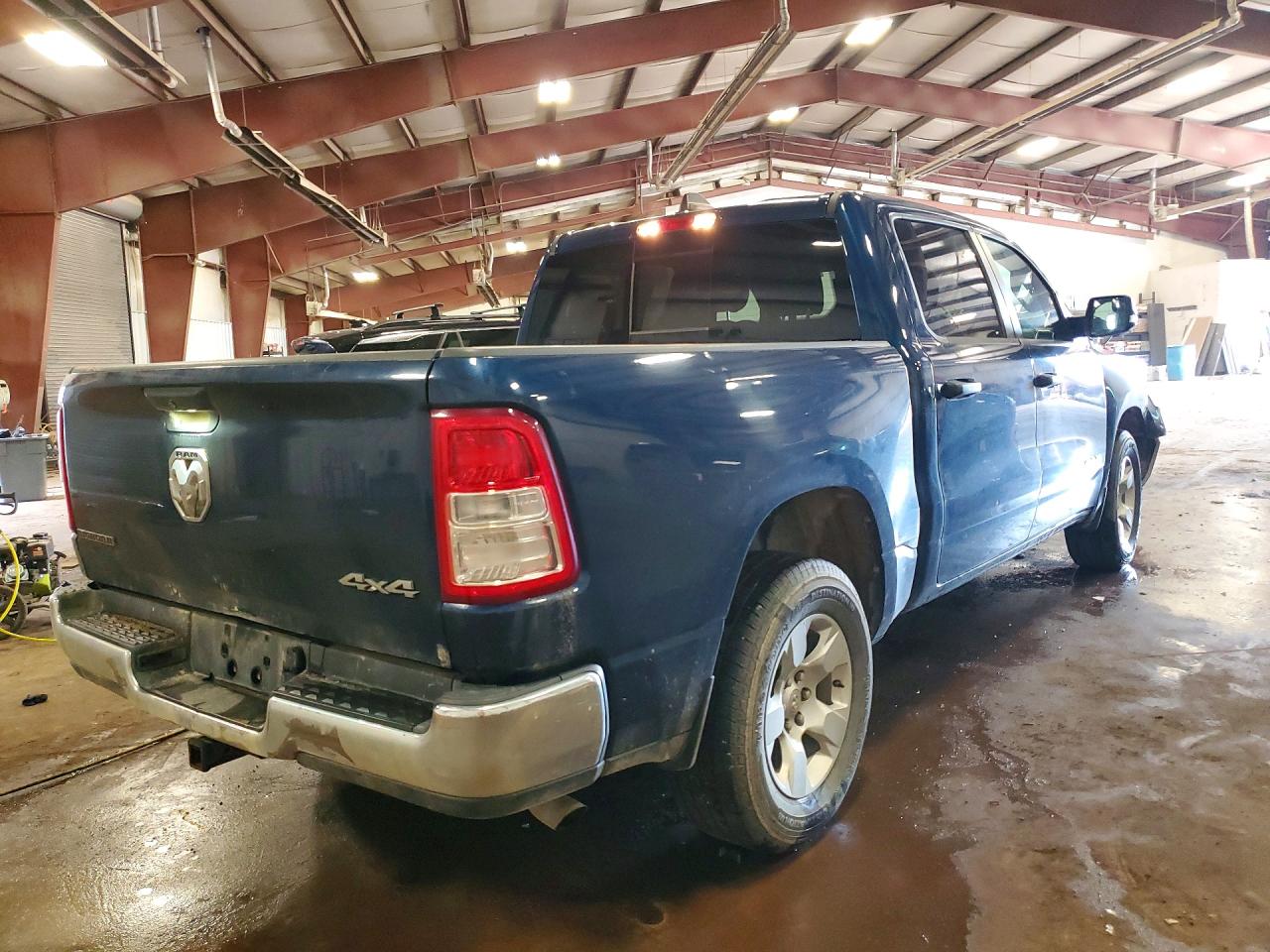 2023 Ram 1500 Big Horn Blue vin: 1C6RRFFG7PN677300