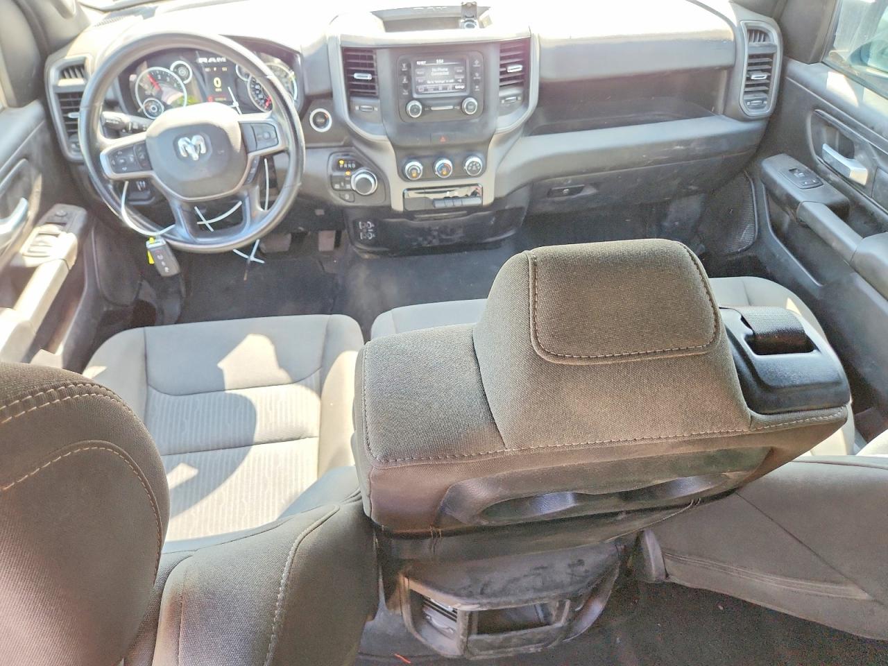 2023 Ram 1500 Tradesman White vin: 1C6RRFGG7PN638656