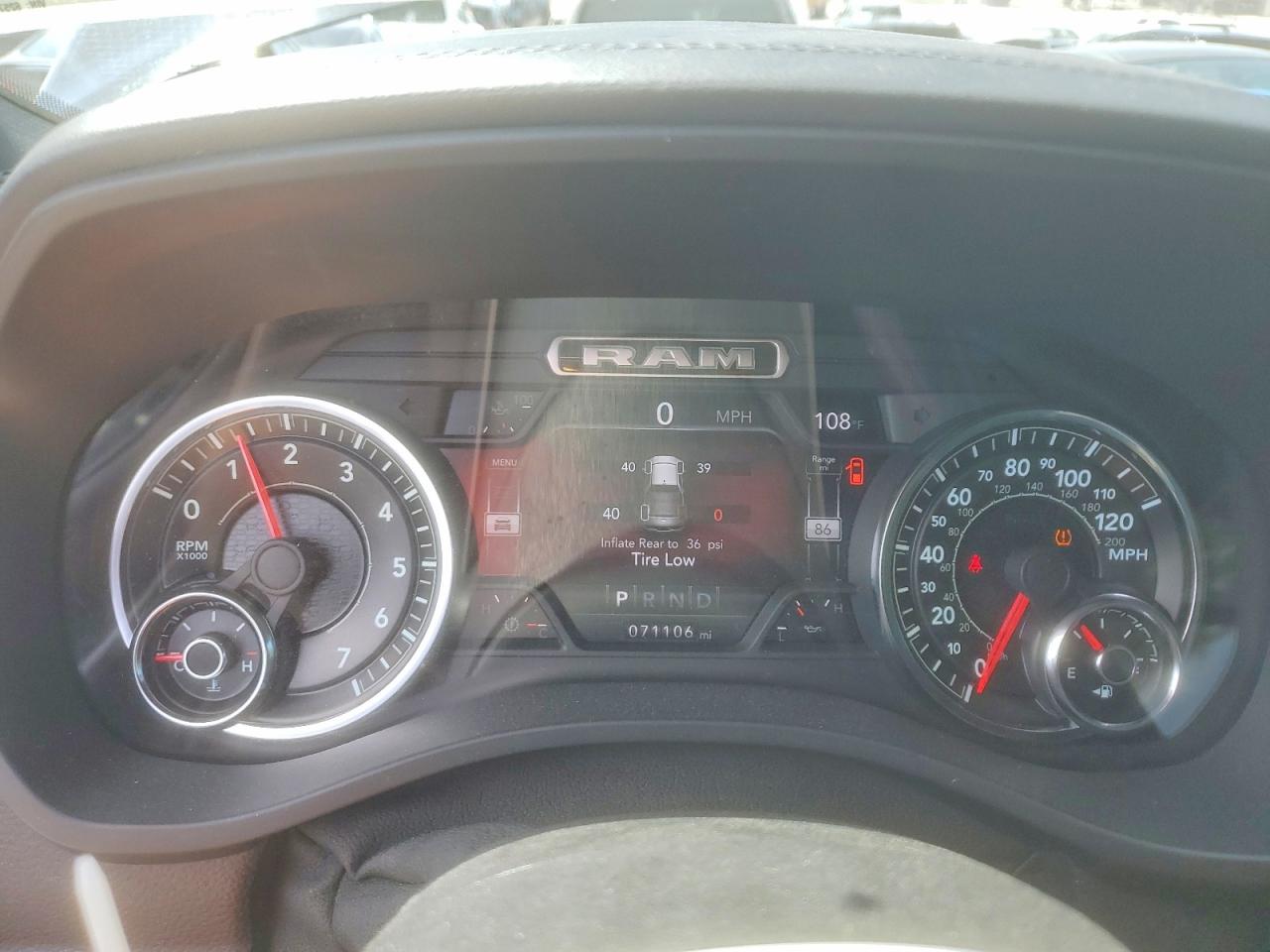 2021 Ram 1500 Big Horn Черный vin: 1C6RRFMG0MN625733