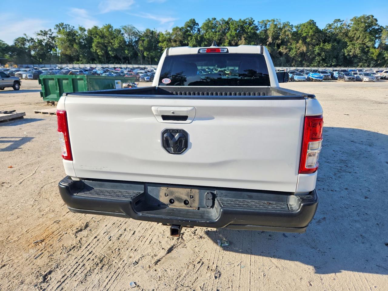2020 Ram 1500 Tradesman White vin: 1C6SRECGXLN386087